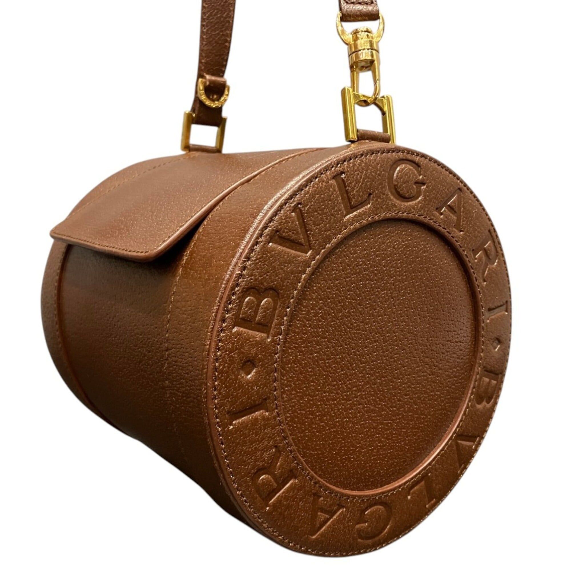 Bvlgari Bulgari BVLGARI Drum Bag Handbag B.zero1 Leather Size ONE SIZE - 7 Thumbnail