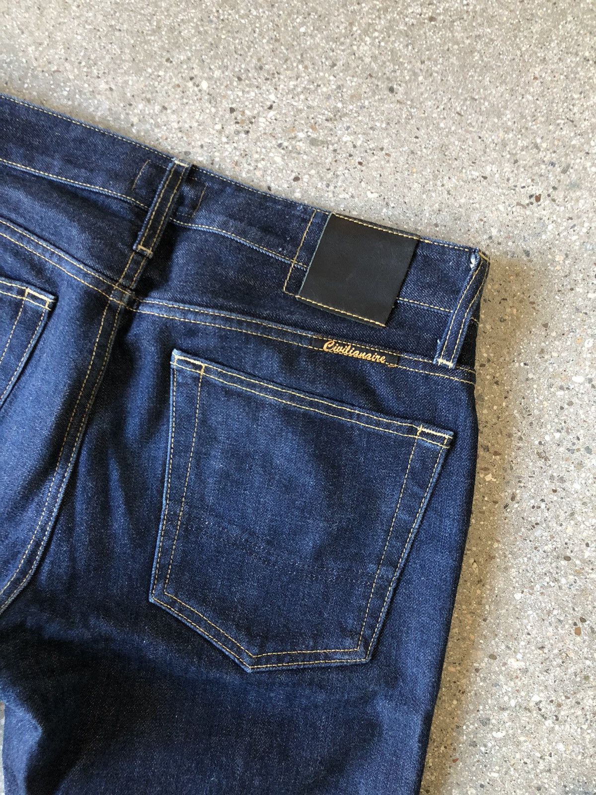 Civilianaire Civilianiare Slim Flaco Selvedge Denim Size US 31 - 6 Thumbnail