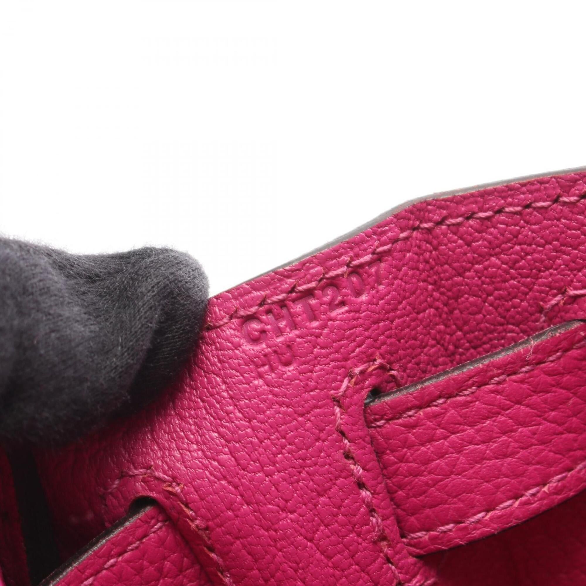 Hermes Hermes Kelly 28, 2-way handbag, Togo leather, purple tones. Size ONE SIZE - 5 Thumbnail