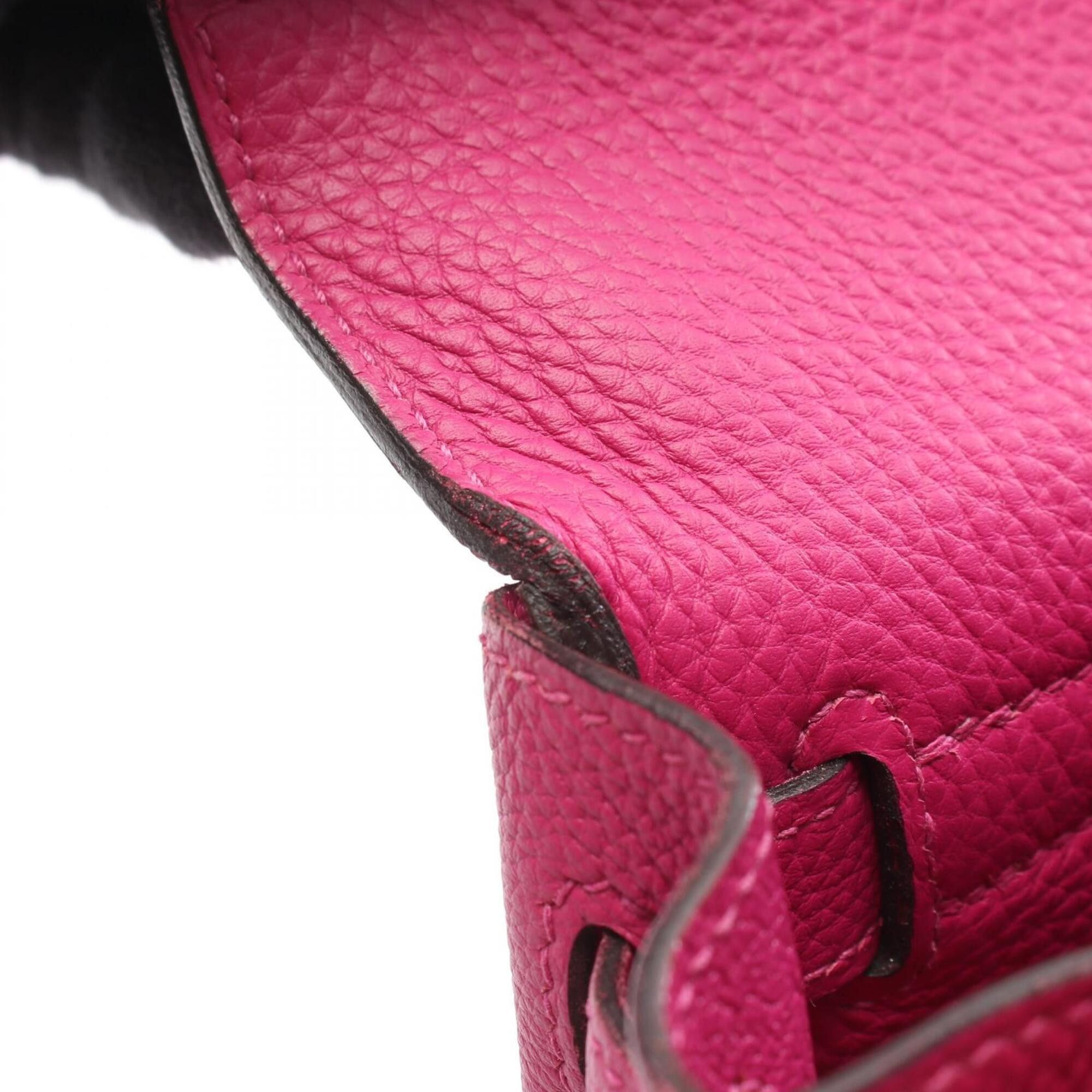 Hermes Hermes Kelly 28, 2-way handbag, Togo leather, purple tones. Size ONE SIZE - 8 Thumbnail