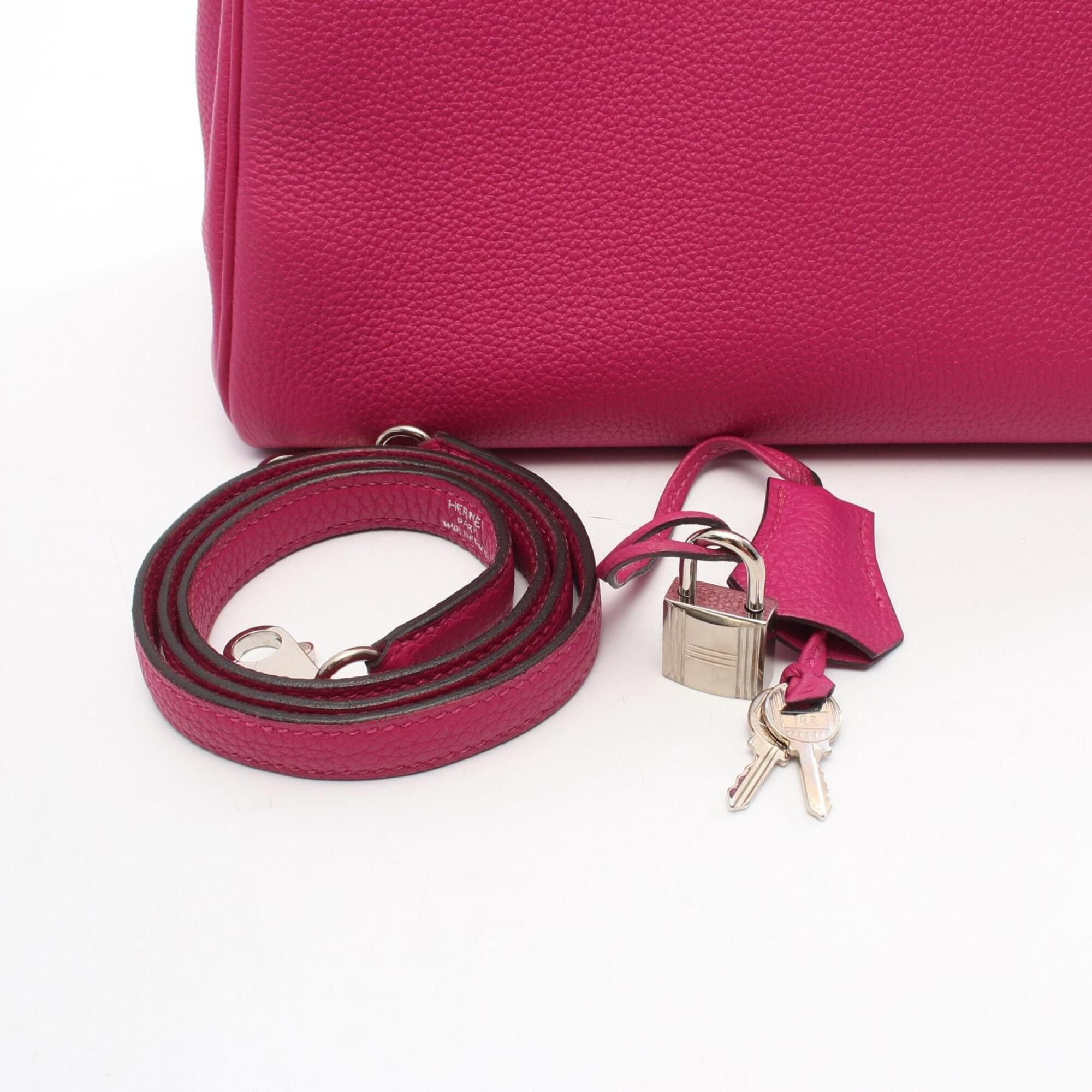 Hermes Hermes Kelly 28, 2-way handbag, Togo leather, purple tones. Size ONE SIZE - 6 Thumbnail
