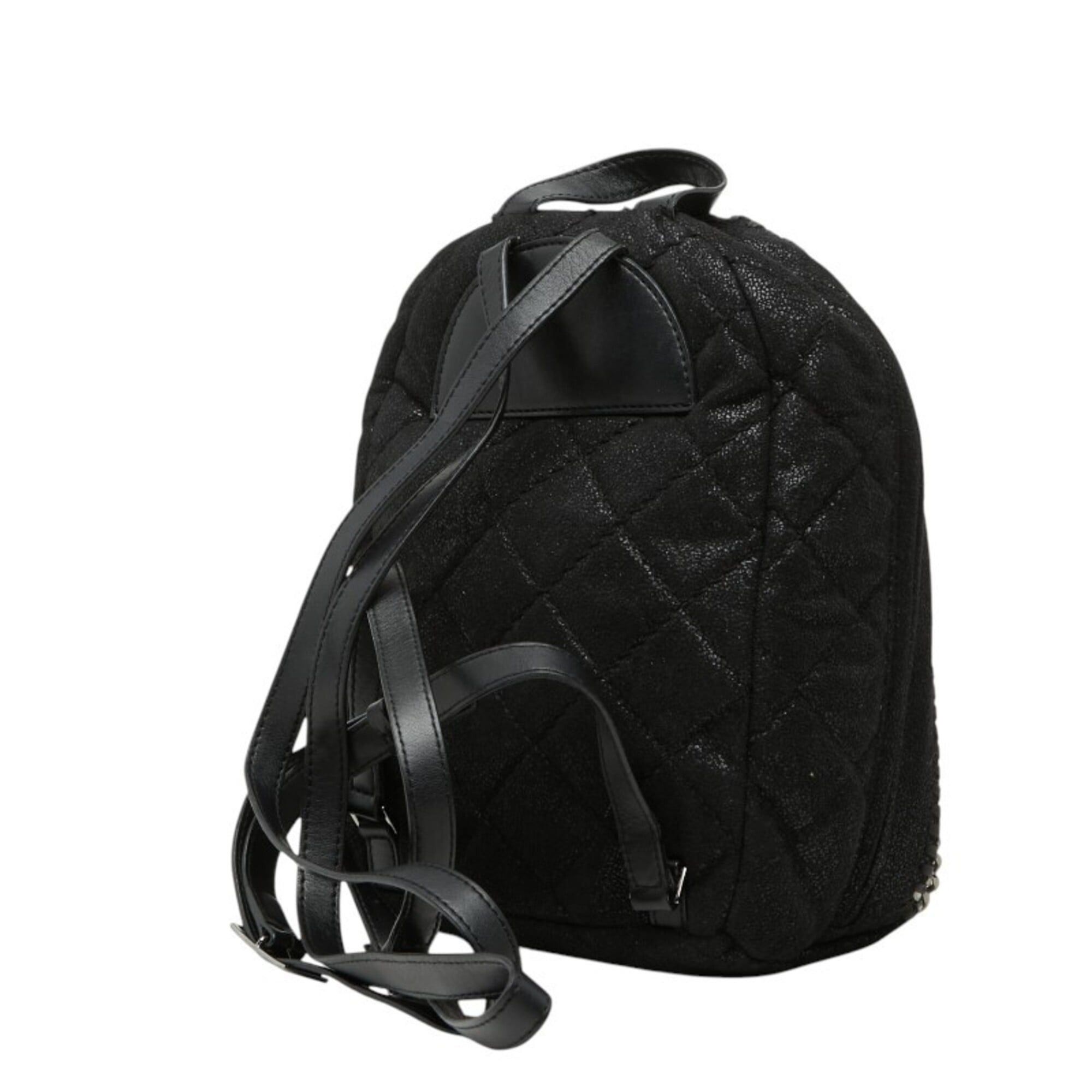 Stella McCartney Stella McCartney Falabella Backpack, Black Polyester Leather, Women's. Size ONE SIZE - 2 Thumbnail
