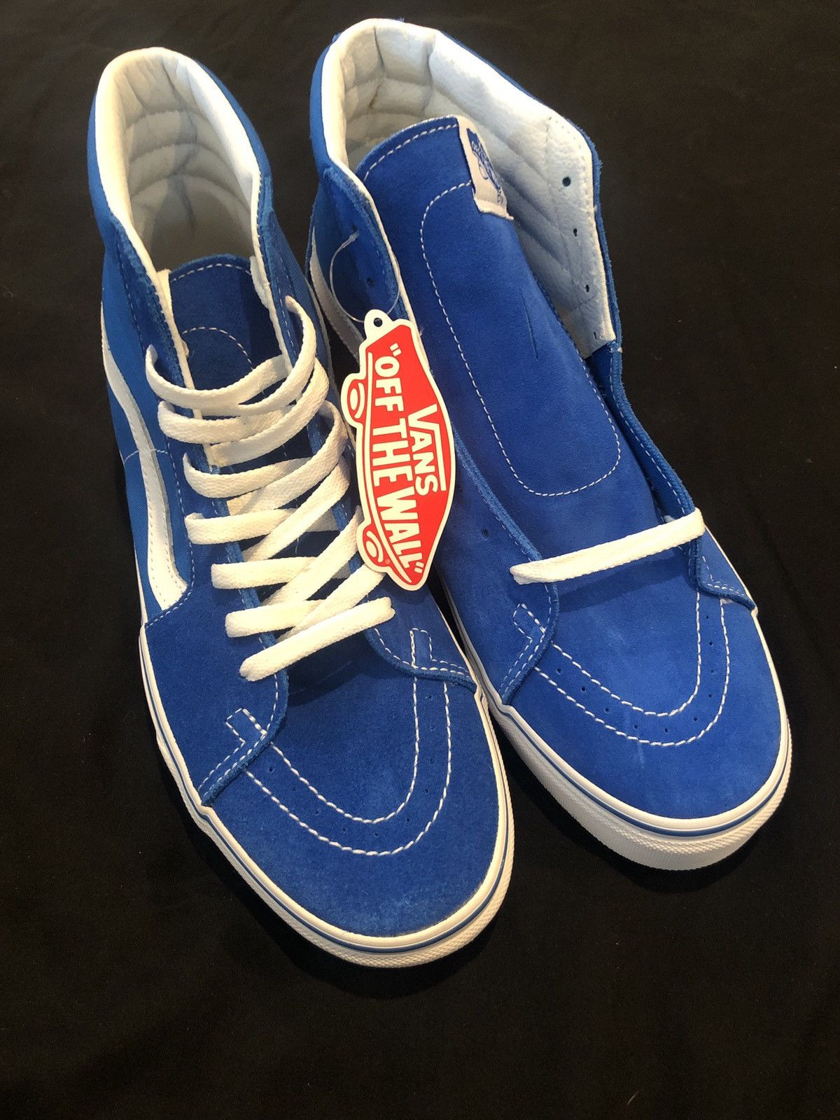 Vans Shade/Canvas Imperial Blue Hi Top Vans | Grailed