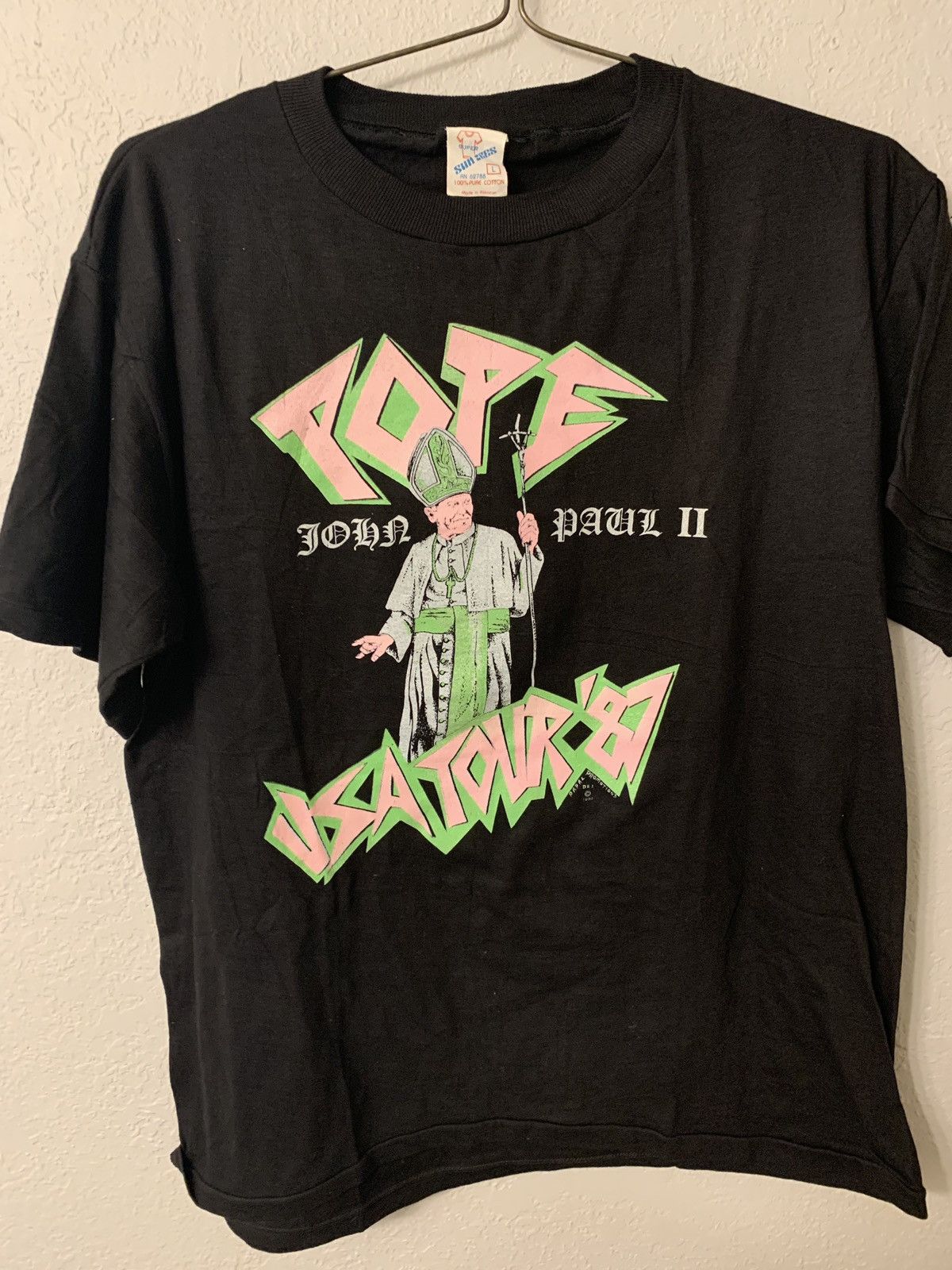 PAUL YOUNG WORLD TOUR 1987 Tシャツ フリーサイズ Paul Young ポールヤング 1987 ワールドツアー 日本公演 Tシャツ