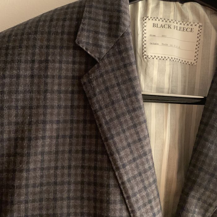 Thom Browne brooks brothers black fleece jacket Grailed