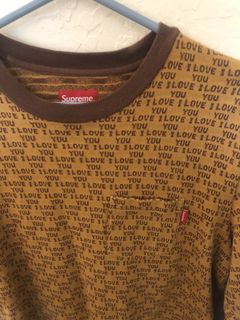 Supreme i clearance love you sweater