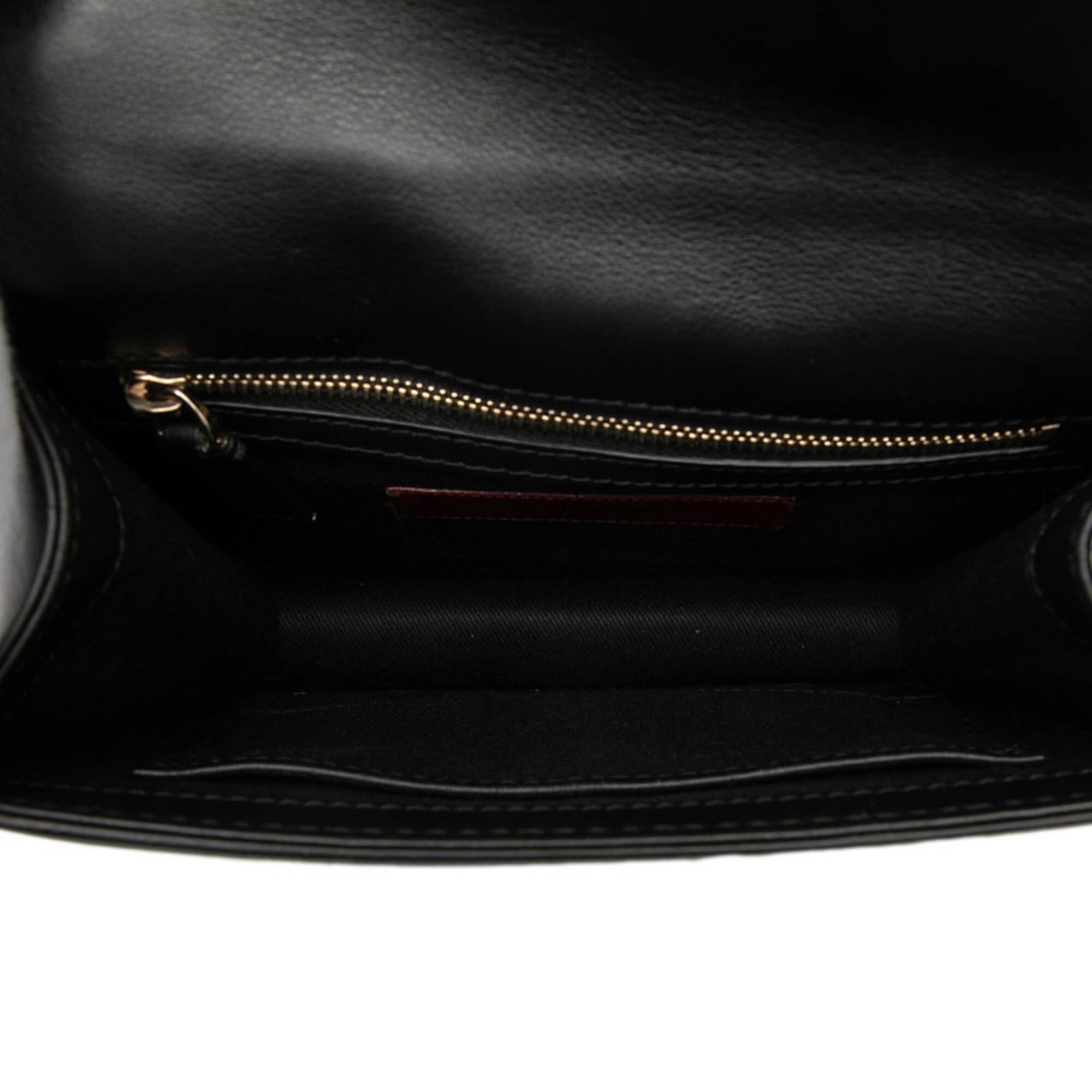 Valentino Valentino Rockstud Crossbody Chain Shoulder Bag, Black Leather, Women's Size ONE SIZE - 4 Thumbnail