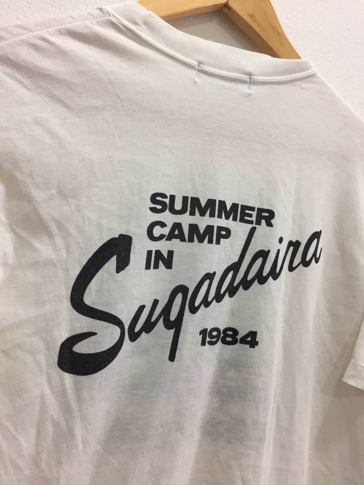Vintage Vintage 1984 Suzuki Sportswear T-Shirt Summer Bothside Print Size US M / EU 48-50 / 2 - 4 Thumbnail