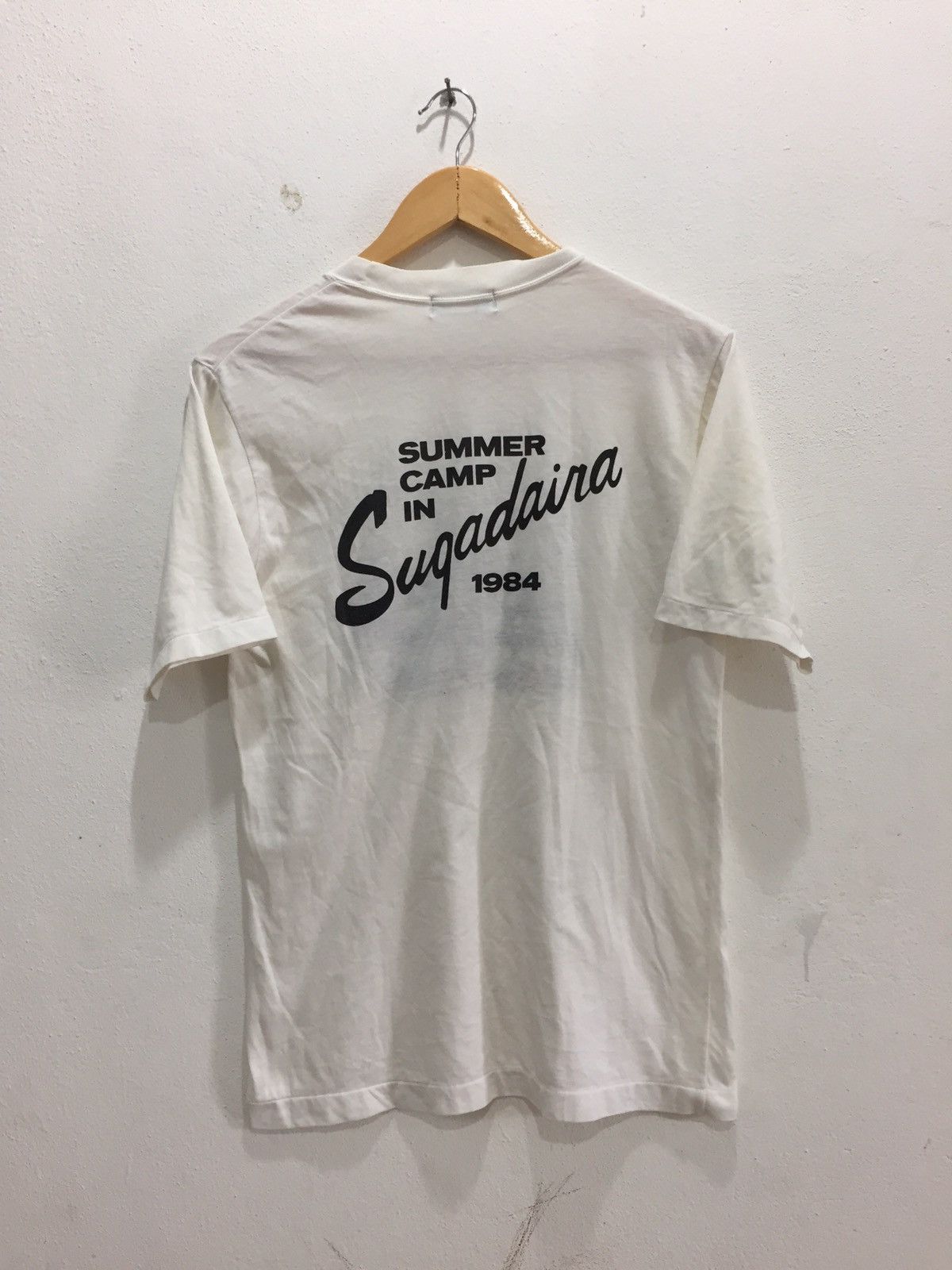 Vintage Vintage 1984 Suzuki Sportswear T-Shirt Summer Bothside Print Size US M / EU 48-50 / 2 - 2 Thumbnail