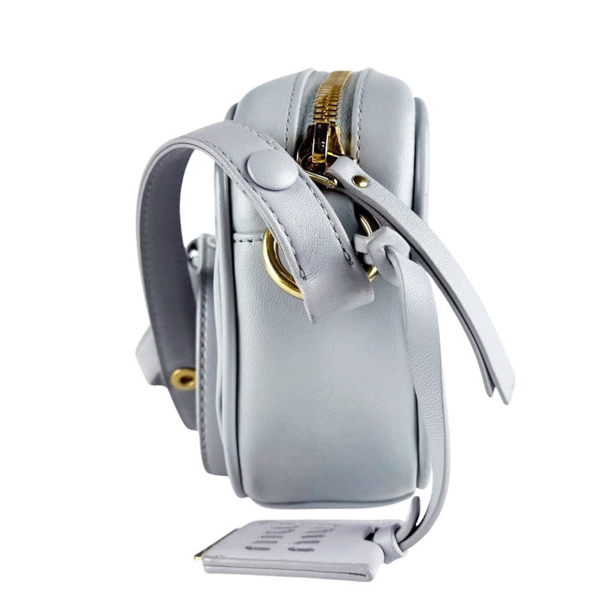 Miu Miu Miu Miu Miu shoulder bag, Matelassé leather, light gray, women's, z10256 Size ONE SIZE - 2 Thumbnail