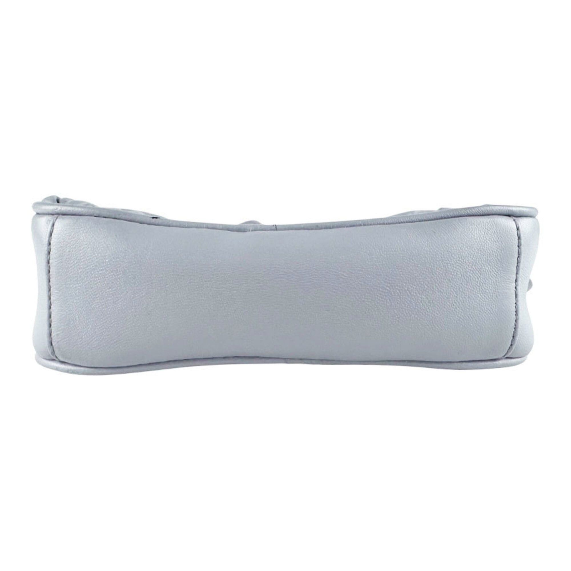 Miu Miu Miu Miu Miu shoulder bag, Matelassé leather, light gray, women's, z10256 Size ONE SIZE - 4 Thumbnail