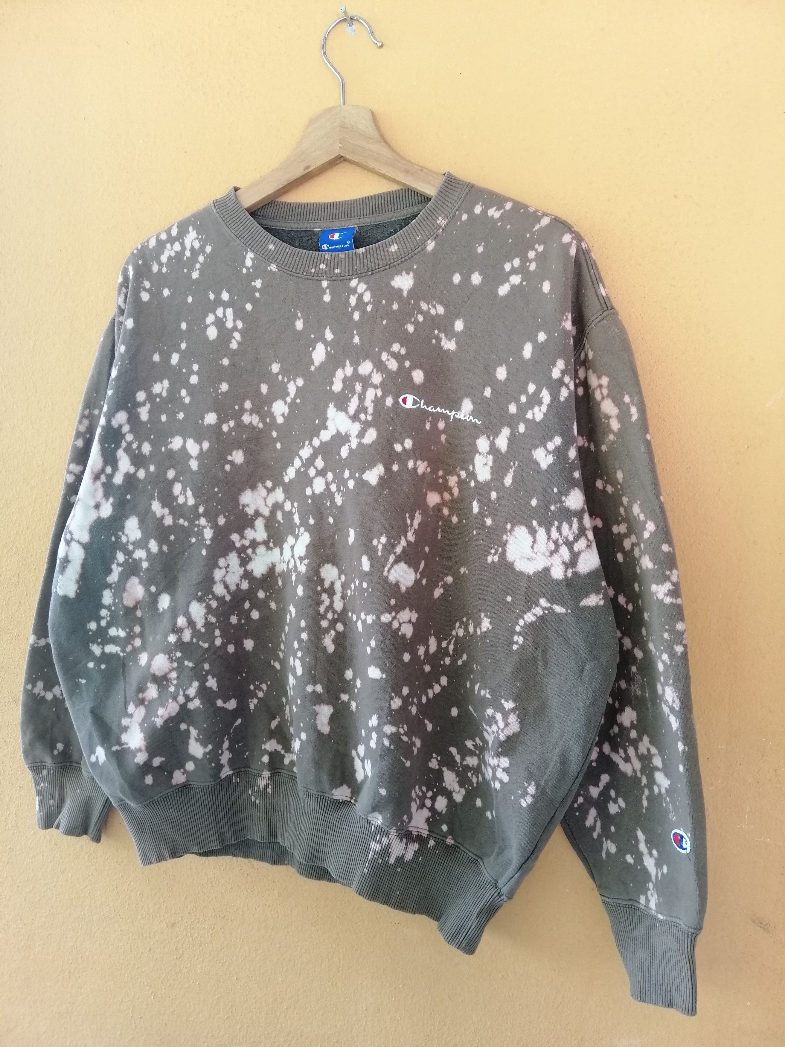 Champion VINTAGE!!! Champion Acid wash custom sweatshirts B13 Size US M / EU 48-50 / 2 - 9 Thumbnail