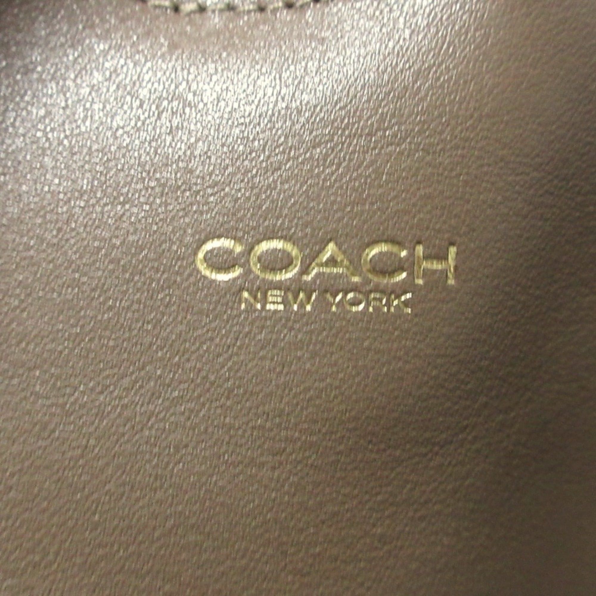 Coach COACH Brooklyn Grain Leather Shoulder Bag 39 CU044 Brown (Women's) Size ONE SIZE - 7 Thumbnail