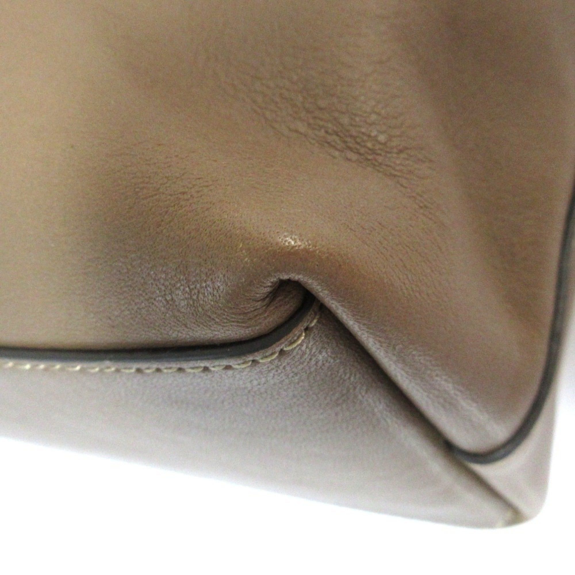 Coach COACH Brooklyn Grain Leather Shoulder Bag 39 CU044 Brown (Women's) Size ONE SIZE - 19 Thumbnail