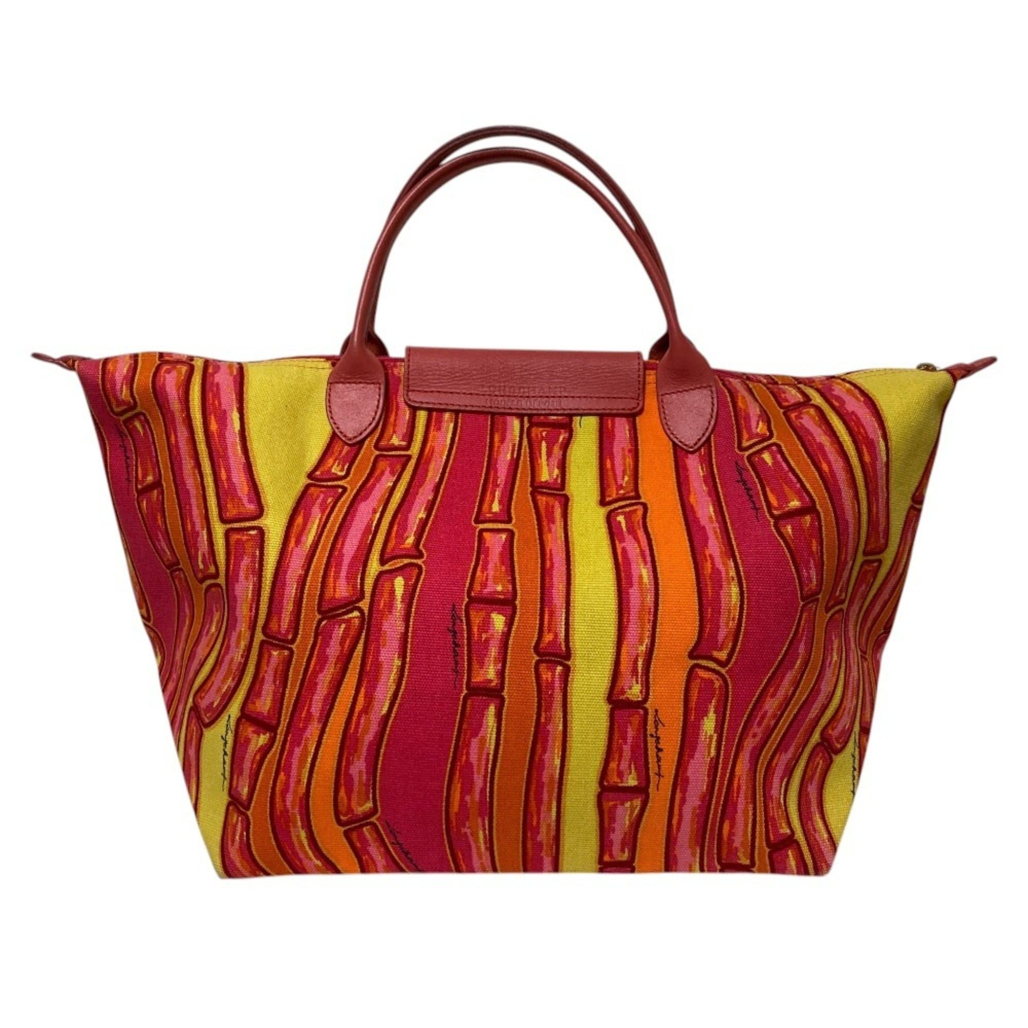 Longchamp Longchamp Le Pliage Shopping Tote Bag, Pink, Women's Size ONE SIZE - 3 Thumbnail