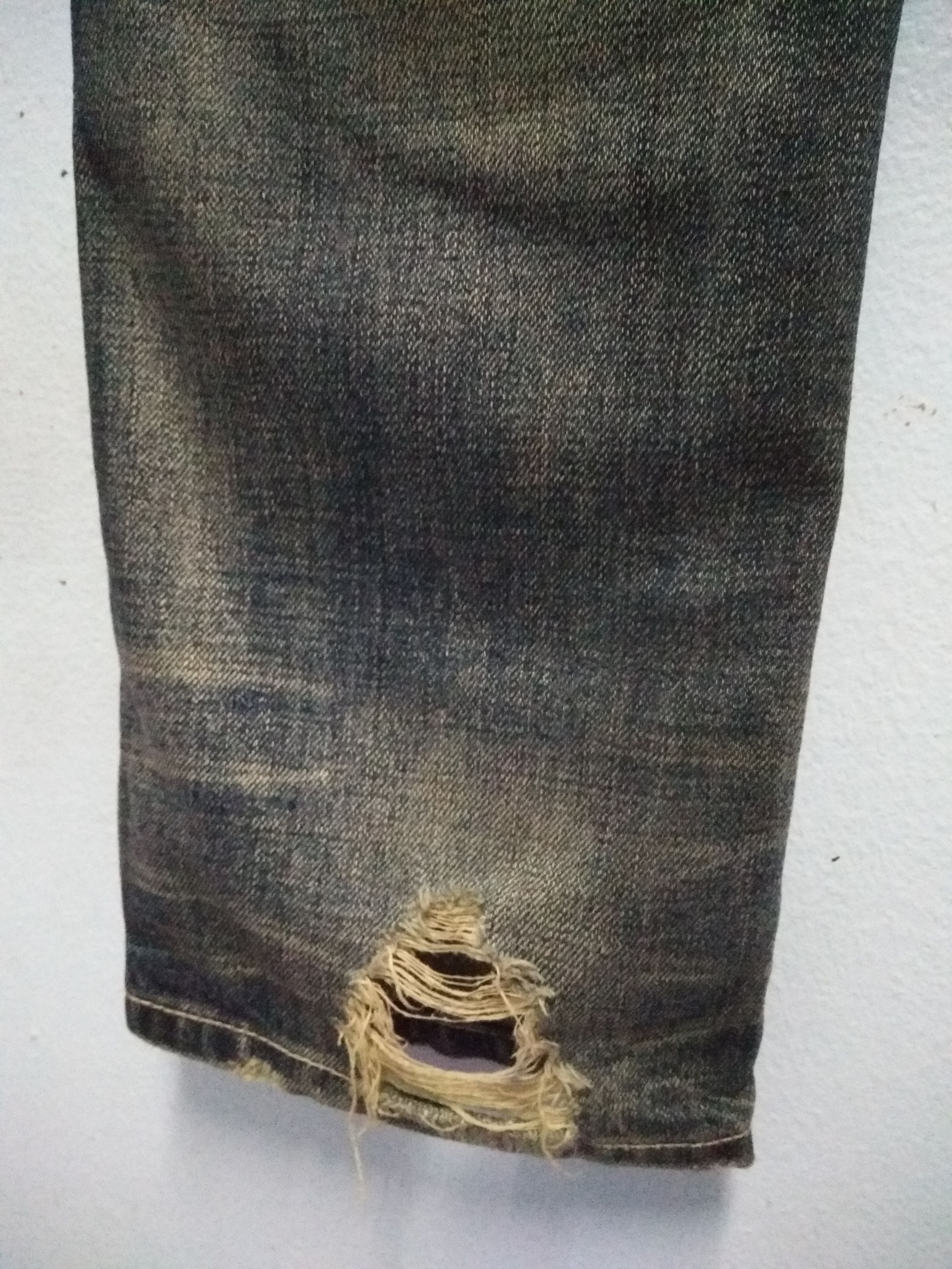 Japanese Brand Rare Distressed HERITAGE STONE Slim fit Denim Size US 33 - 10 Thumbnail