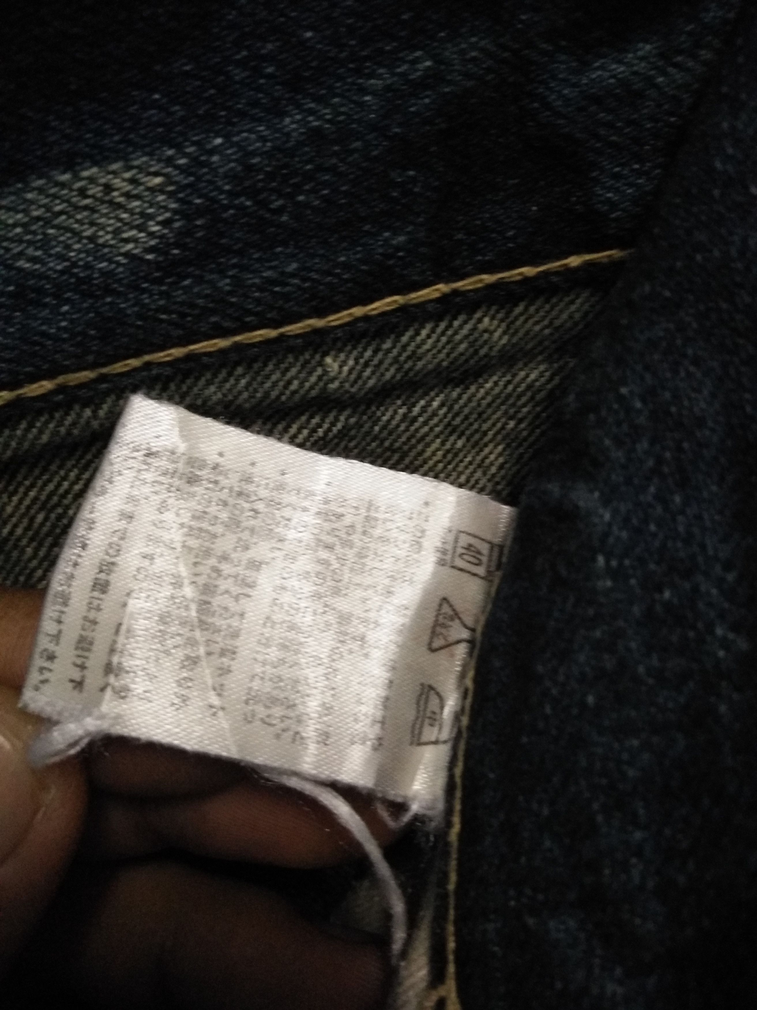 Japanese Brand Rare Distressed HERITAGE STONE Slim fit Denim Size US 33 - 14 Thumbnail
