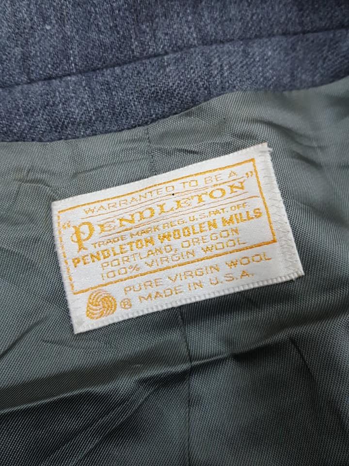 Pendleton PENDLETON Pure Virgin Wool Light Grey Made in USA Size US M / EU 48-50 / 2 - 12 Thumbnail