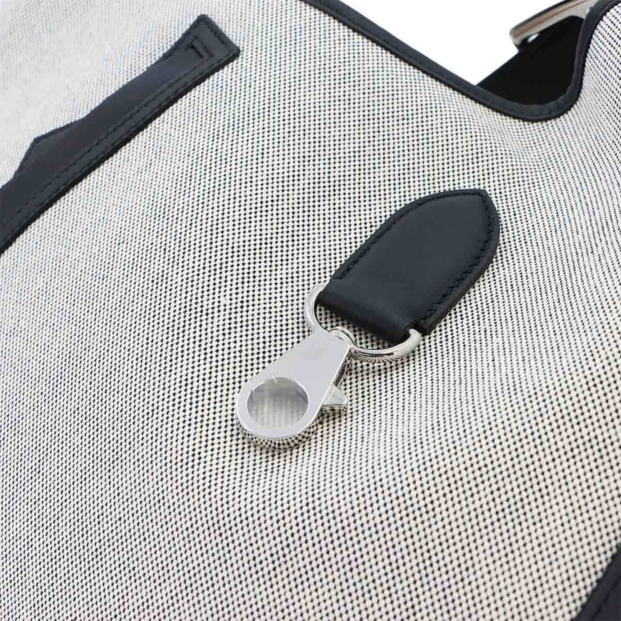 Hermes Hermes Arcon Shoulder Handbag, Toile H Swift Leather, Black, W Stamp, Silver Hardware Size ONE SIZE - 9 Thumbnail