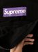 Supreme Supreme Purple on Black Box Logo Tee 2005 Size US M / EU 48-50 / 2 - 2 Thumbnail
