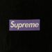 Supreme Supreme Purple on Black Box Logo Tee 2005 Size US M / EU 48-50 / 2 - 5 Thumbnail