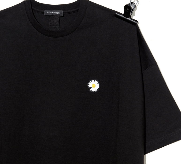 トップスpeacemimusone daisy t-shirt black