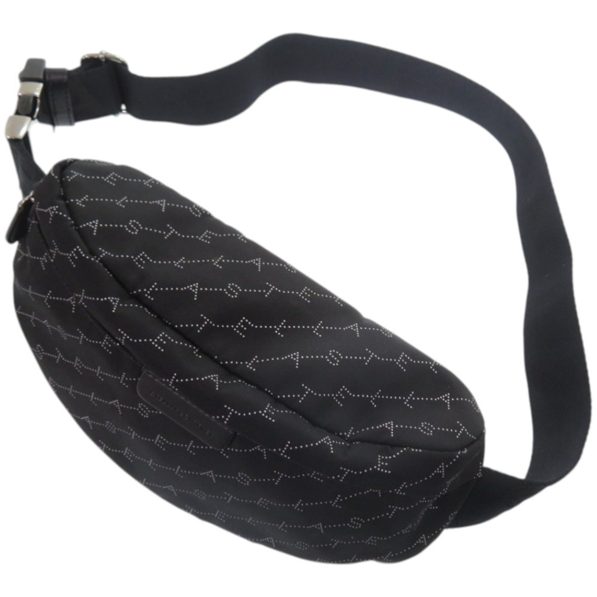 Stella McCartney Stella McCartney Falabella Bum Bag 570173W8538 1070 Nylon Cotton Eco Black Body 0957 Size ONE SIZE - 2 Thumbnail