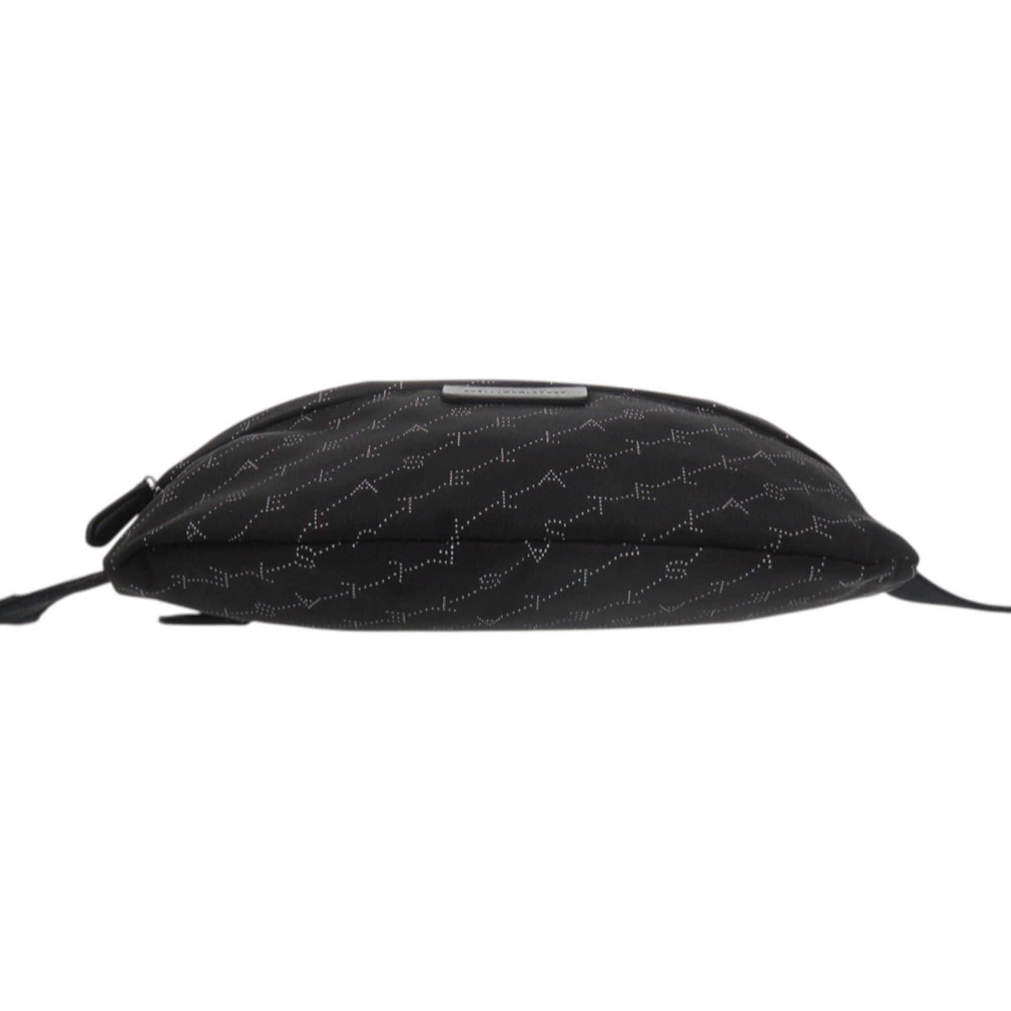 Stella McCartney Stella McCartney Falabella Bum Bag 570173W8538 1070 Nylon Cotton Eco Black Body 0957 Size ONE SIZE - 4 Thumbnail