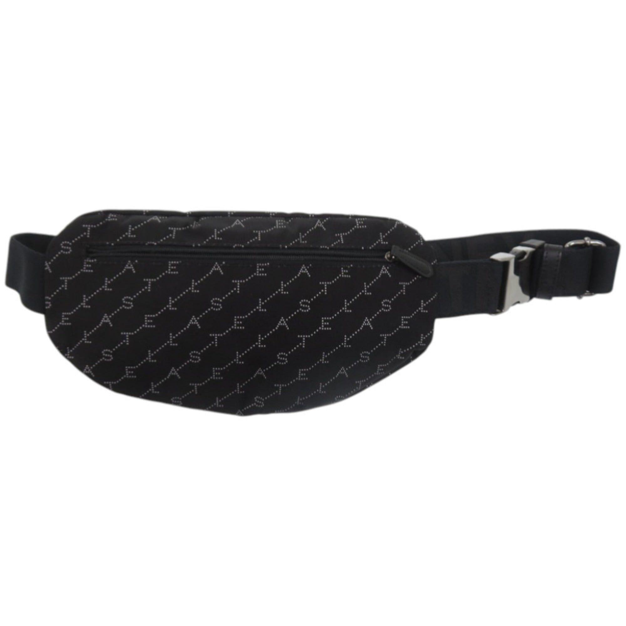 Stella McCartney Stella McCartney Falabella Bum Bag 570173W8538 1070 Nylon Cotton Eco Black Body 0957 Size ONE SIZE - 3 Thumbnail