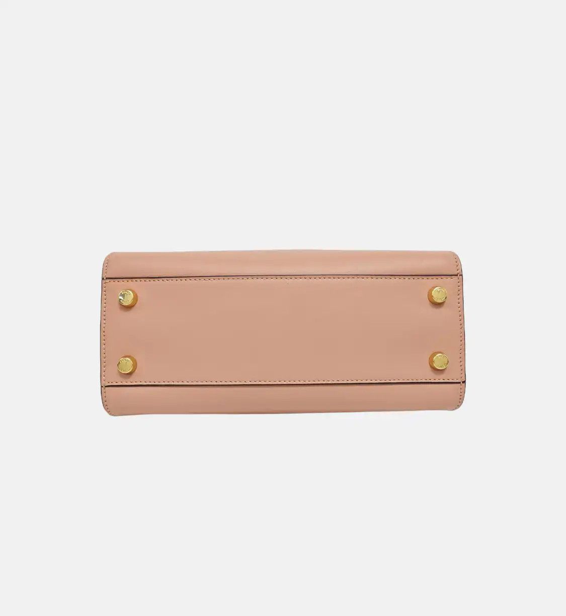 Fendi FENDI Peekaboo Essential Medium pink cowhide leather shoulder bag gold hardware Size ONE SIZE - 6 Thumbnail