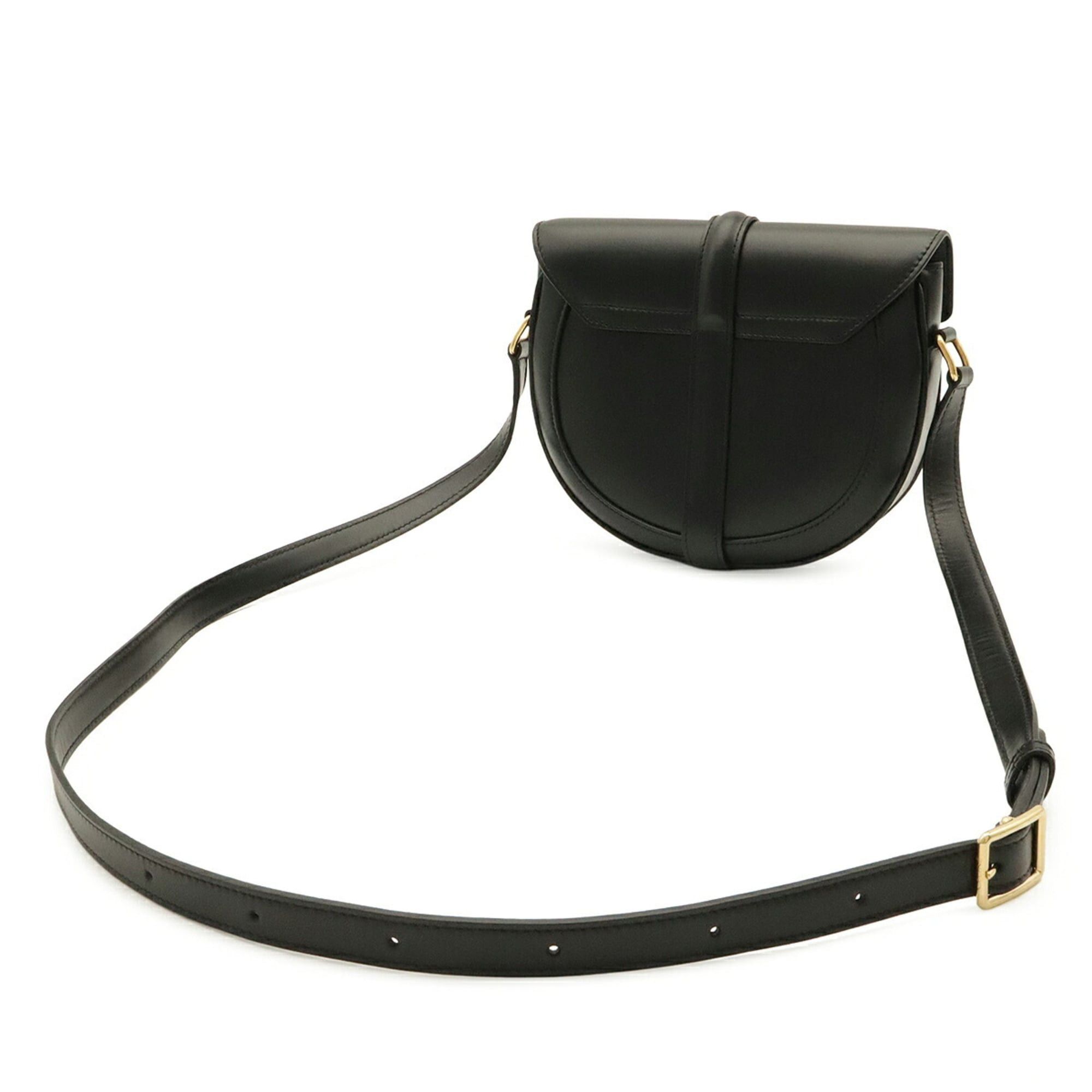 Celine CELINE Small Besace 16 Seize Shoulder Bag Pochette Calfskin Black 188013 Size ONE SIZE - 3 Thumbnail