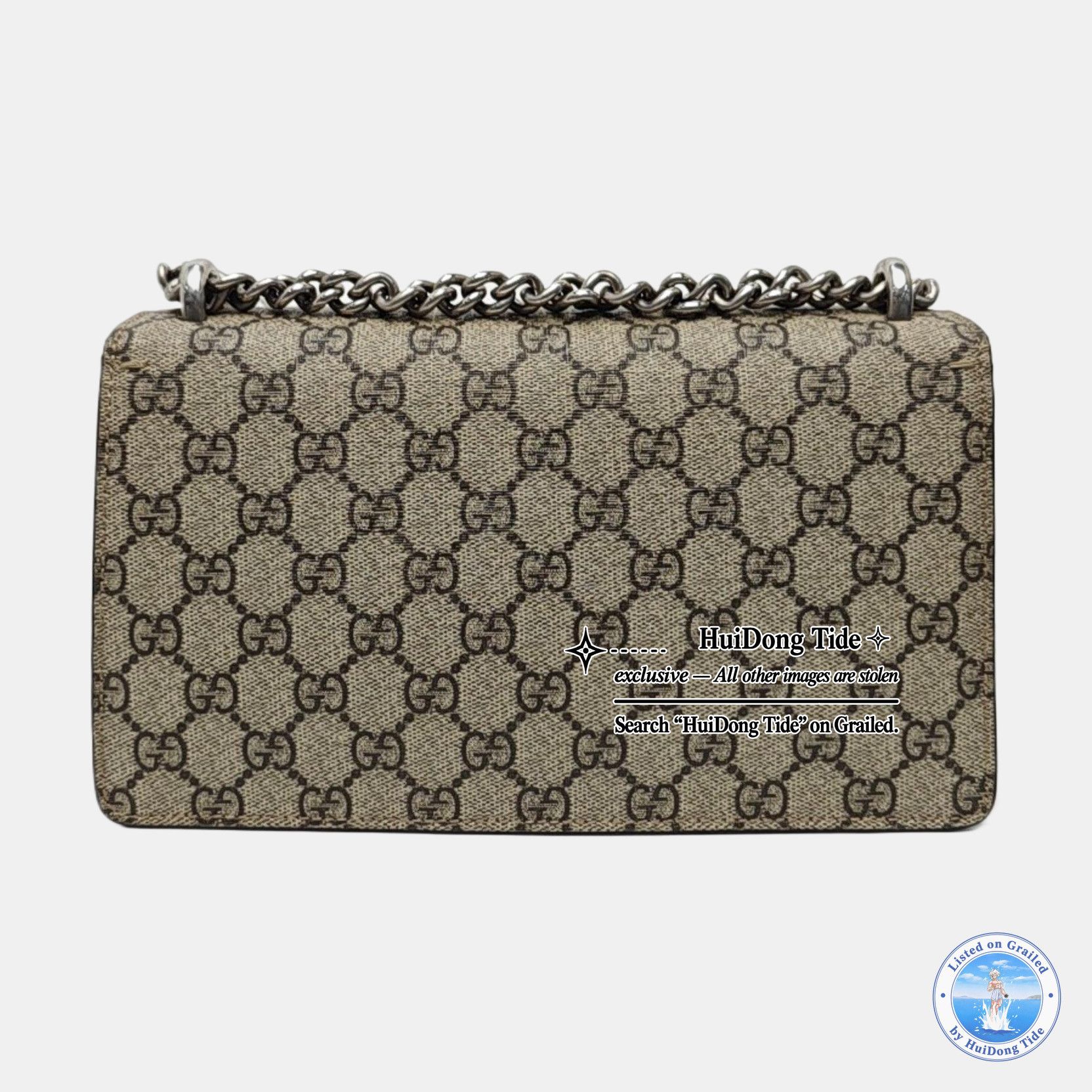 Gucci Gucci Dionysus GG Supreme Canvas Shoulder Bag Size ONE SIZE - 5 Thumbnail
