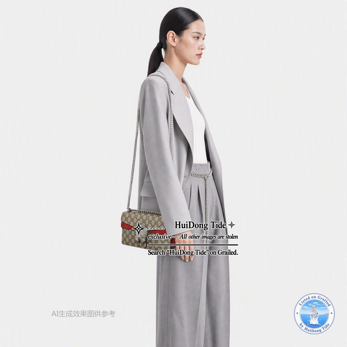 Gucci Gucci Dionysus GG Supreme Canvas Shoulder Bag Size ONE SIZE - 2 Thumbnail