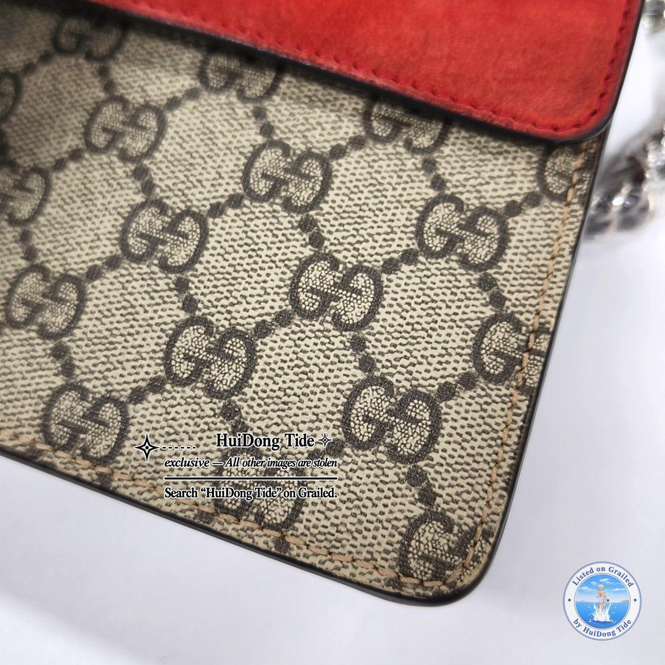 Gucci Gucci Dionysus GG Supreme Canvas Shoulder Bag Size ONE SIZE - 11 Thumbnail