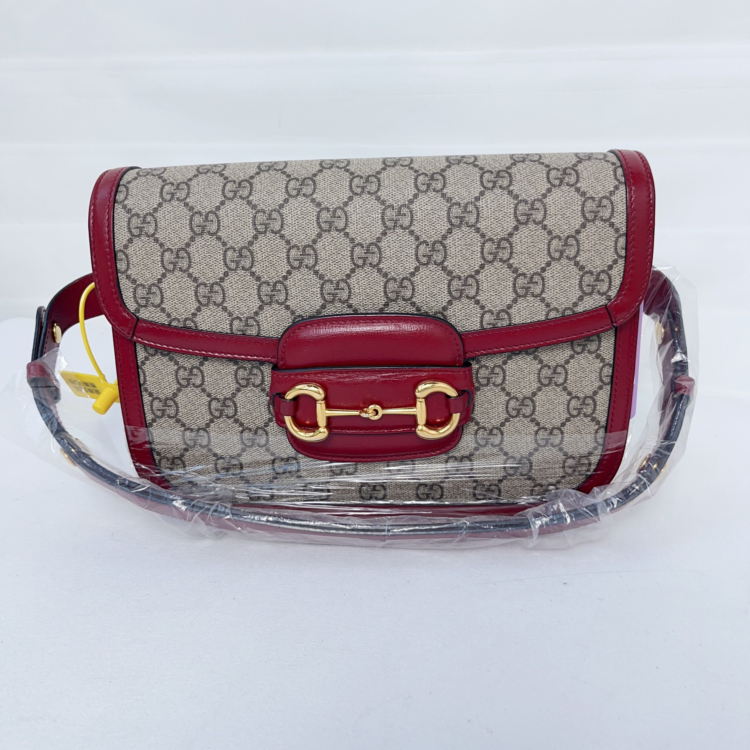 Gucci Gucci Horsebit 1955 Small Canvas Shoulder Bag Size ONE SIZE - 2 Thumbnail