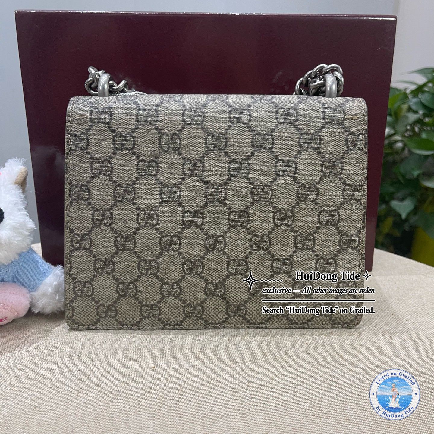 Gucci Gucci Dionysus Mini GG Supreme Chain Bag Size ONE SIZE - 5 Thumbnail