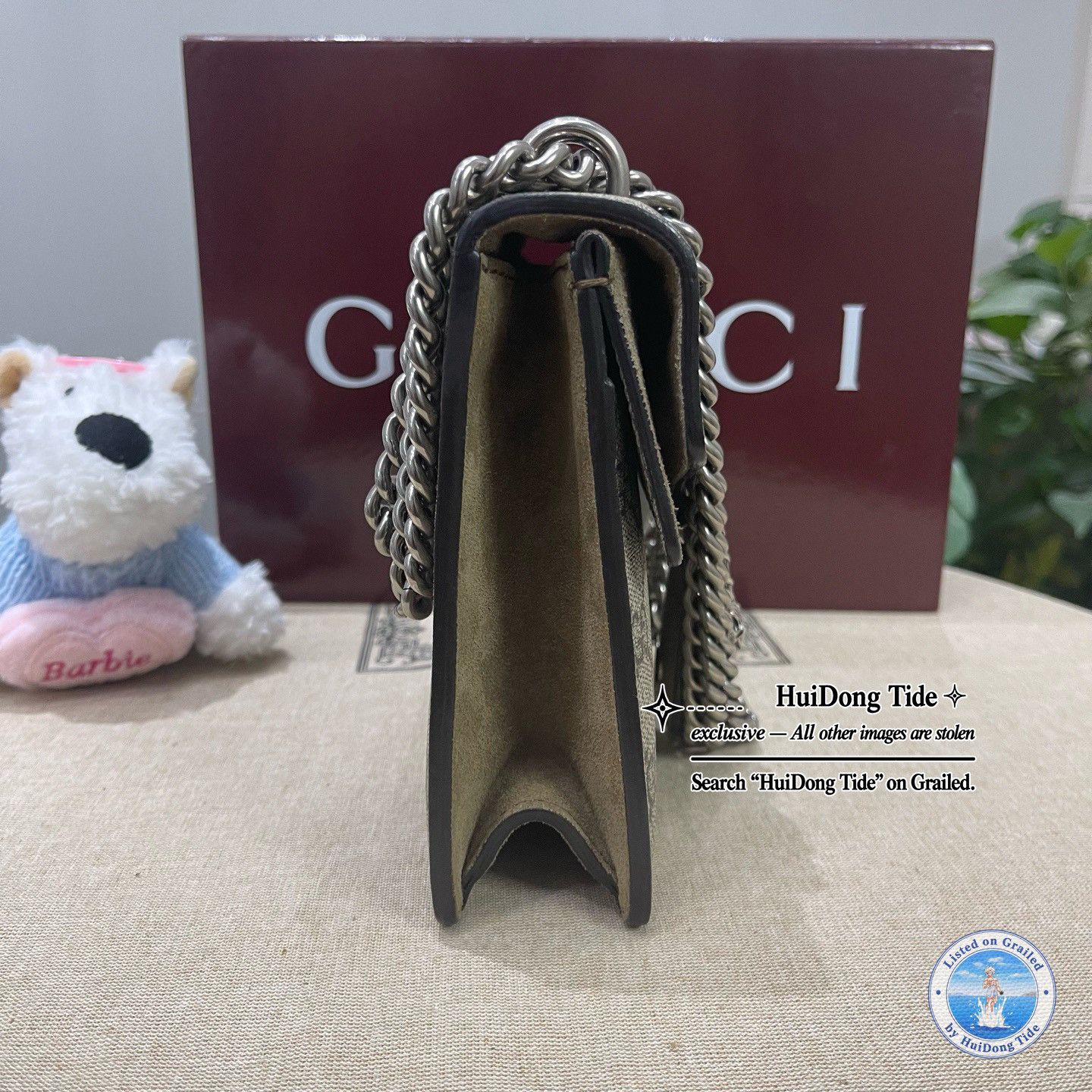Gucci Gucci Dionysus Mini GG Supreme Chain Bag Size ONE SIZE - 4 Thumbnail