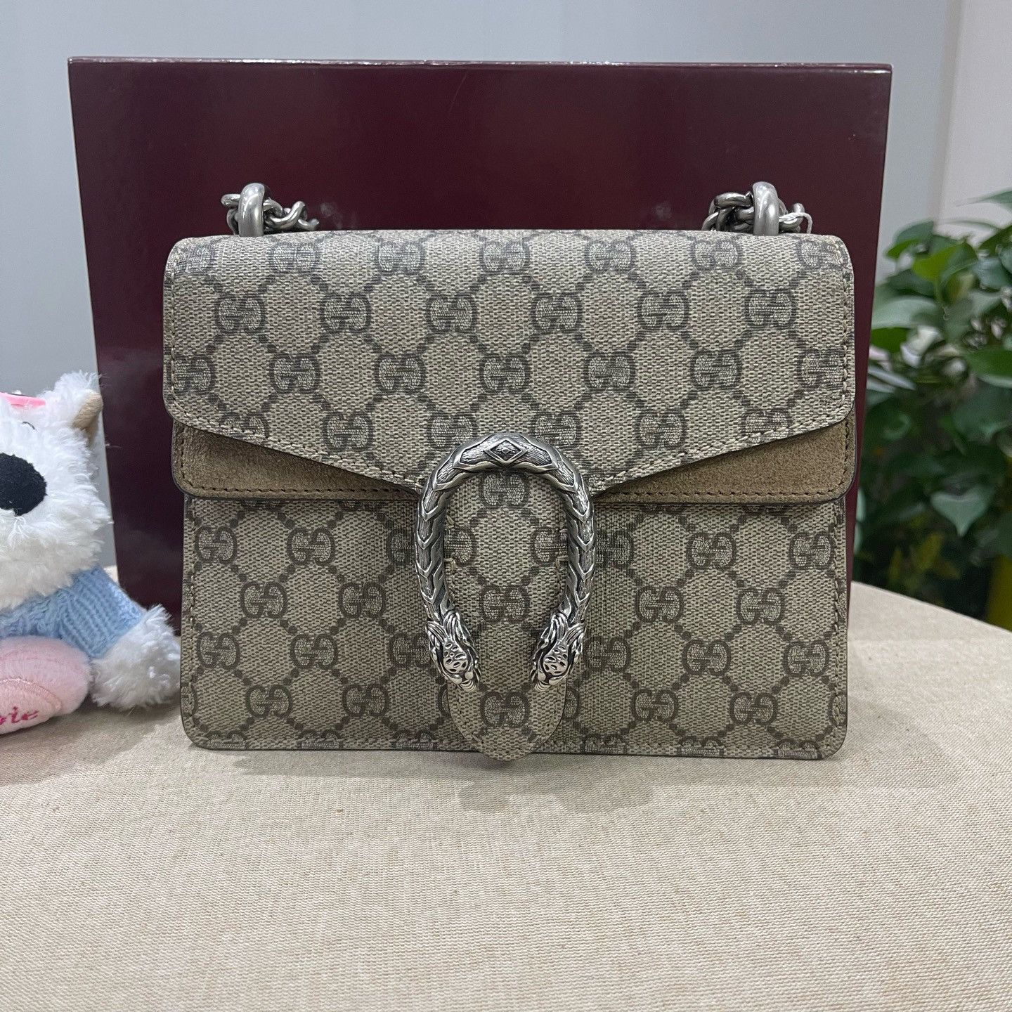 Gucci Gucci Dionysus Mini GG Supreme Chain Bag Size ONE SIZE - 2 Thumbnail