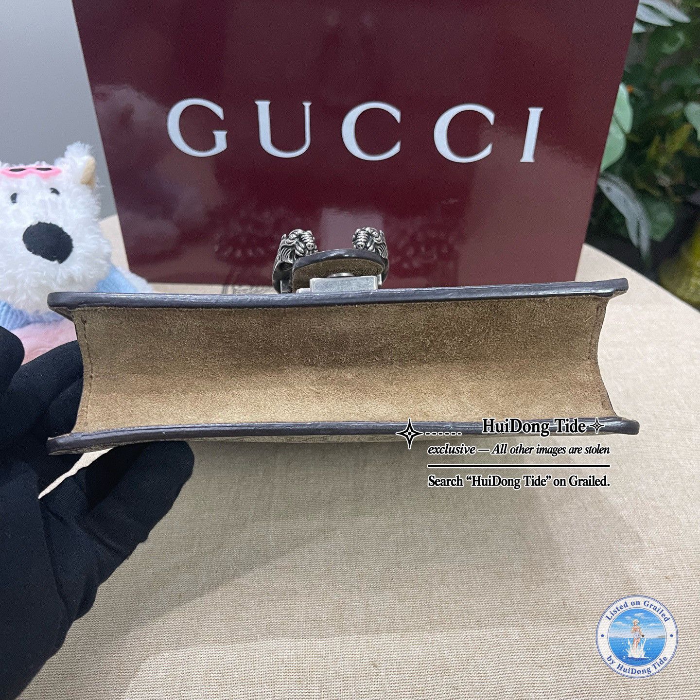 Gucci Gucci Dionysus Mini GG Supreme Chain Bag Size ONE SIZE - 6 Thumbnail