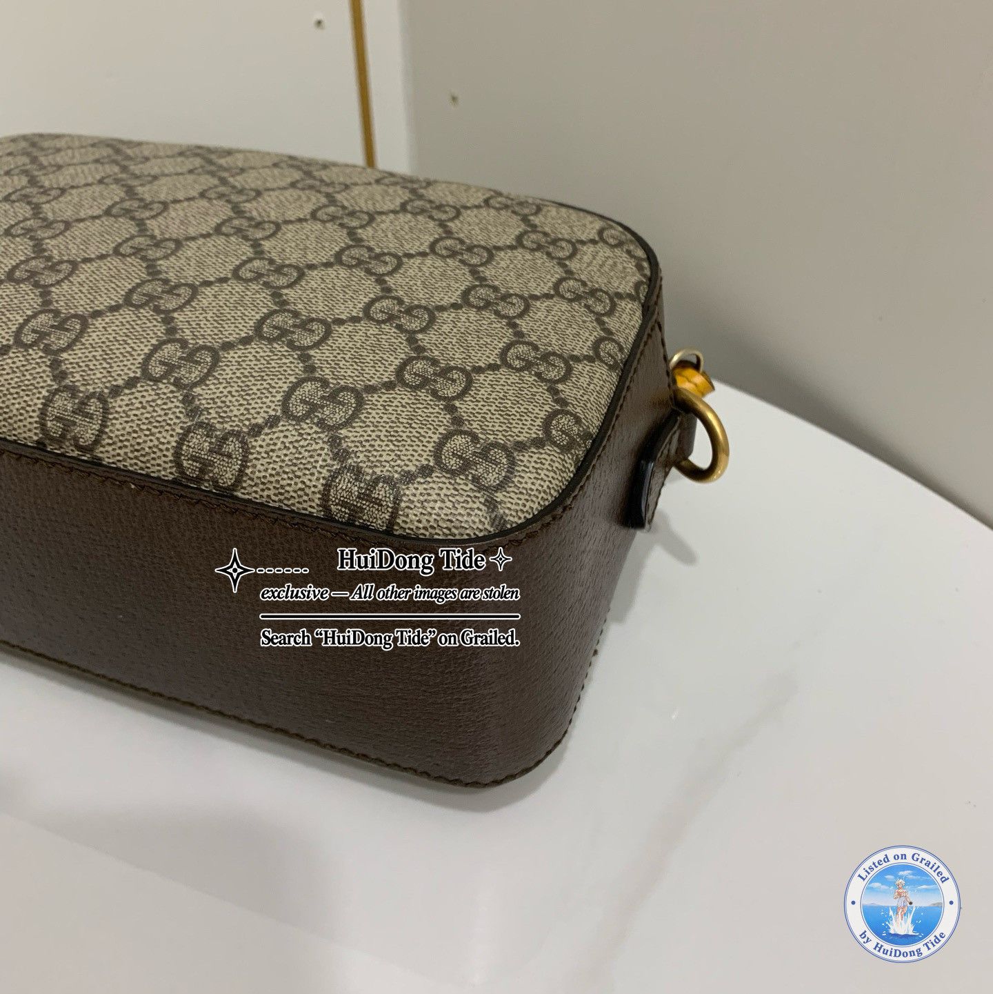 Gucci Gucci Neo Vintage GG Supreme Camera Bag ONE SIZE Size ONE SIZE - 7 Thumbnail