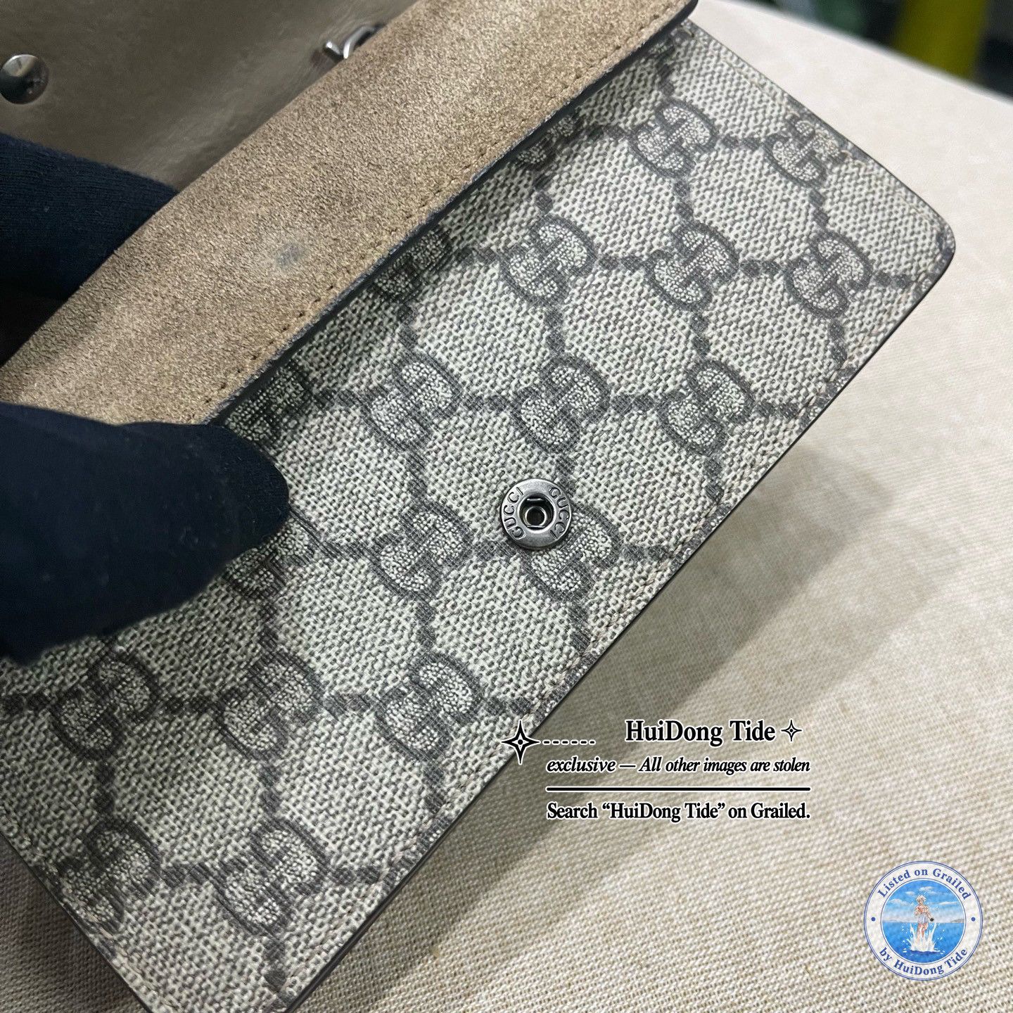 Gucci Gucci Dionysus Super Mini GG Supreme Canvas Bag Size ONE SIZE - 10 Thumbnail