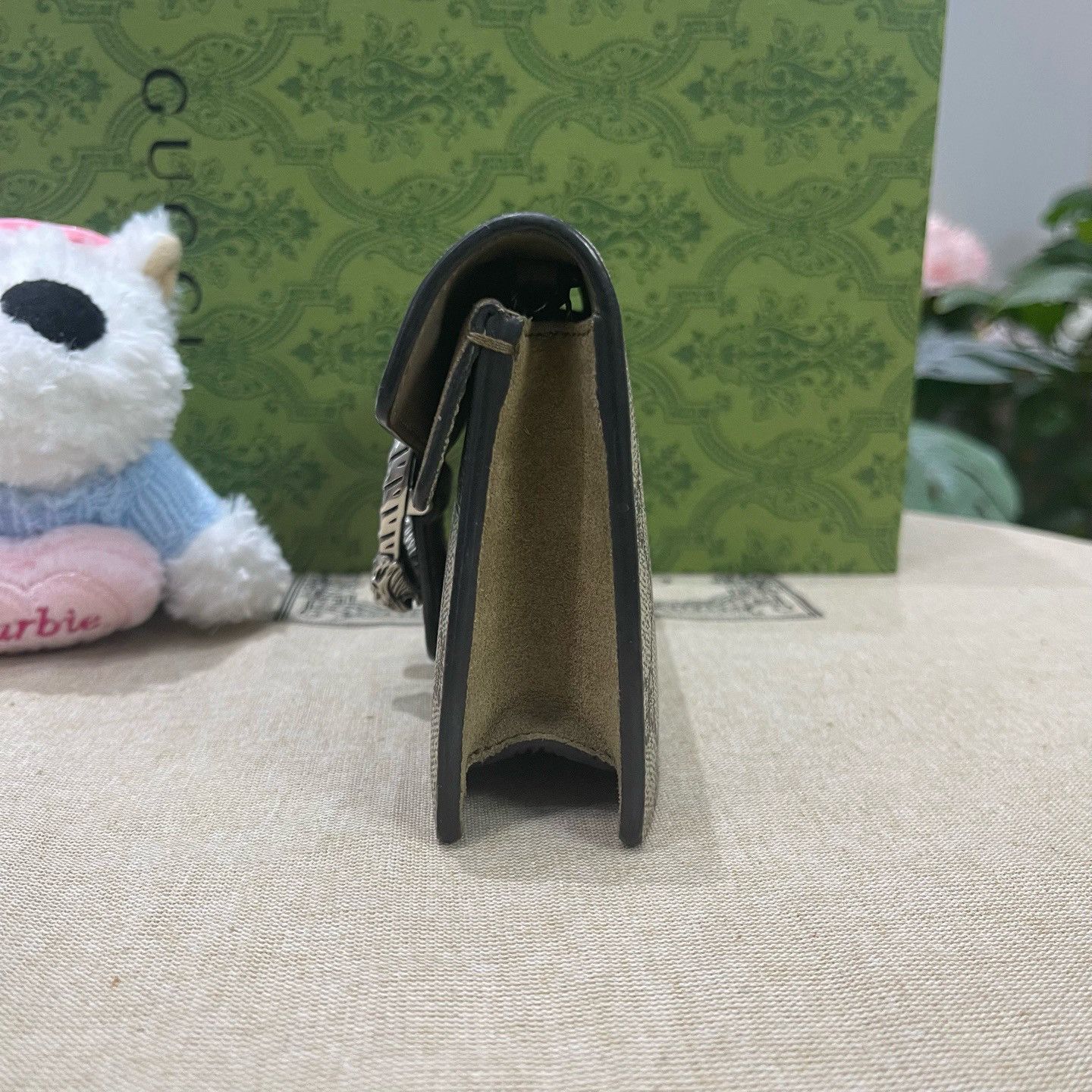 Gucci Gucci Dionysus Super Mini GG Supreme Canvas Bag Size ONE SIZE - 3 Thumbnail