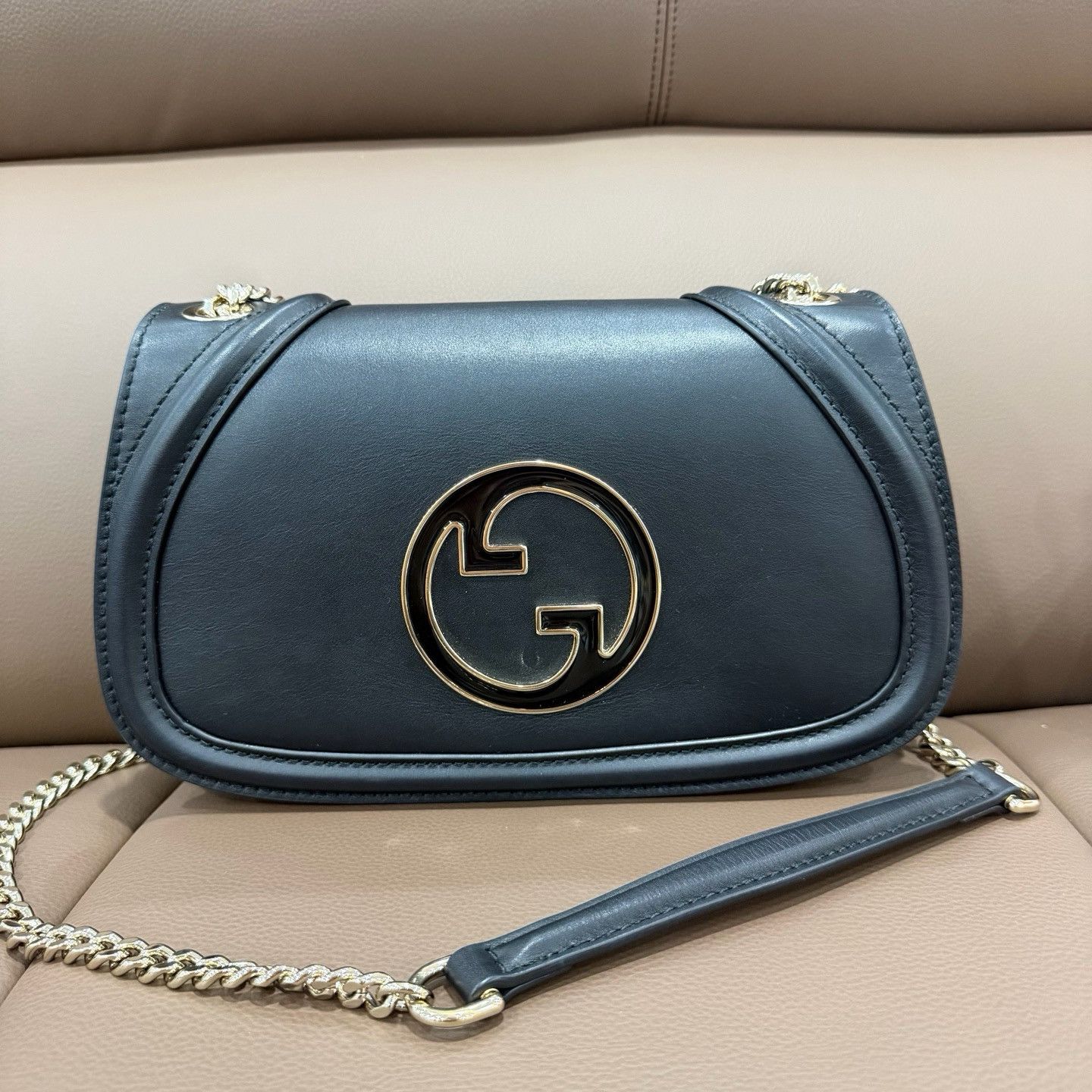 Gucci Gucci Blondie Medium Leather Shoulder Bag Size ONE SIZE - 2 Thumbnail