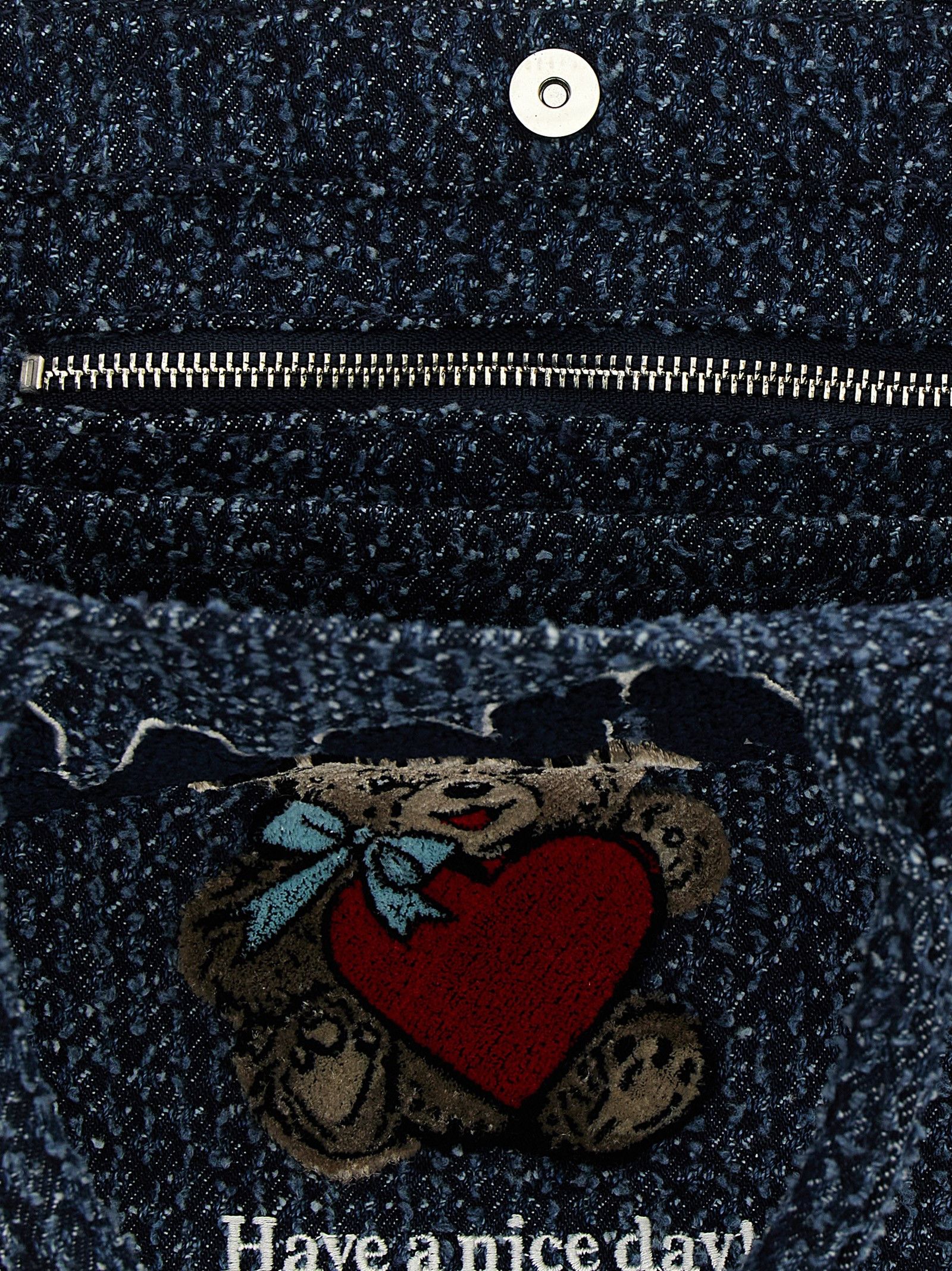 Ganni Small 'Bear' Shopping Bag Size ONE SIZE - 4 Thumbnail