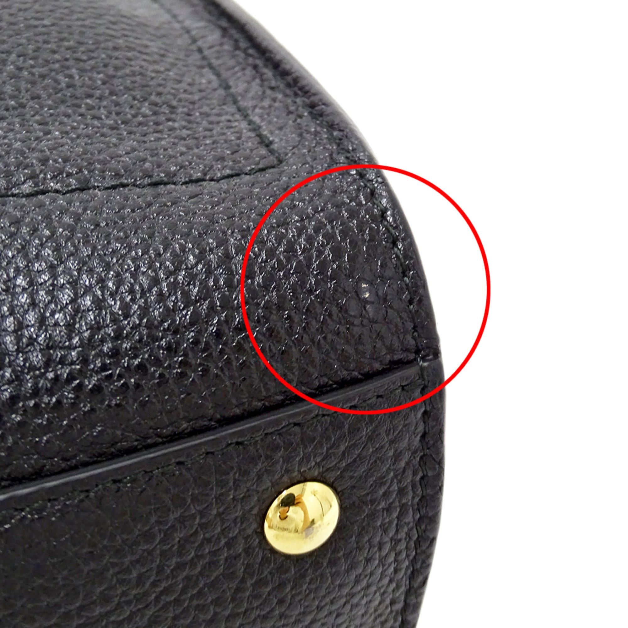 Salvatore Ferragamo Salvatore Ferragamo Ferragamo handbag for women, brand name, handbag/shoulder bag, 2-way, Gancini leather, black. Size ONE SIZE - 9 Thumbnail