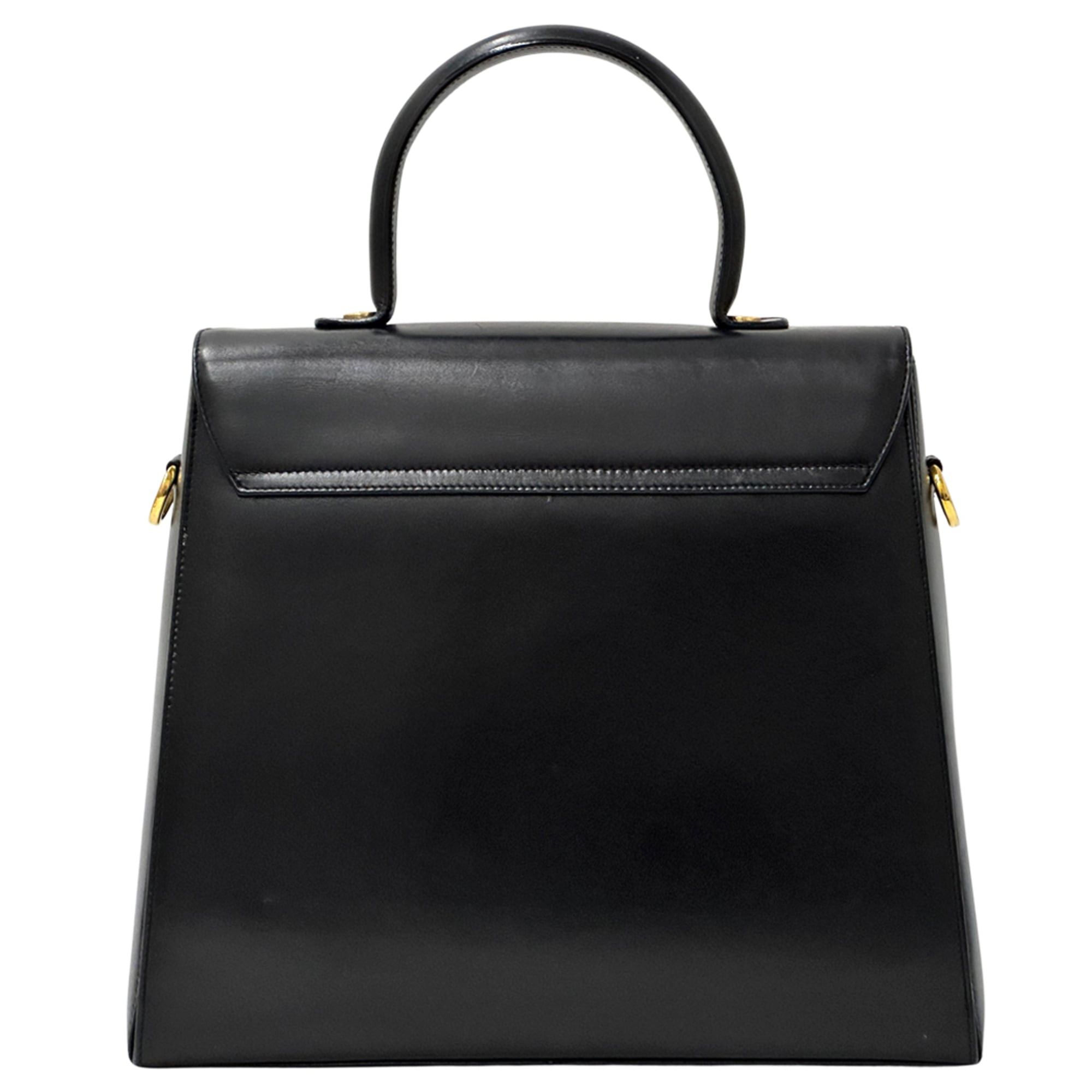 Salvatore Ferragamo Salvatore Ferragamo Ferragamo women's handbag, Gancini design, 2-way, leather, black, shoulder bag. Size ONE SIZE - 2 Thumbnail
