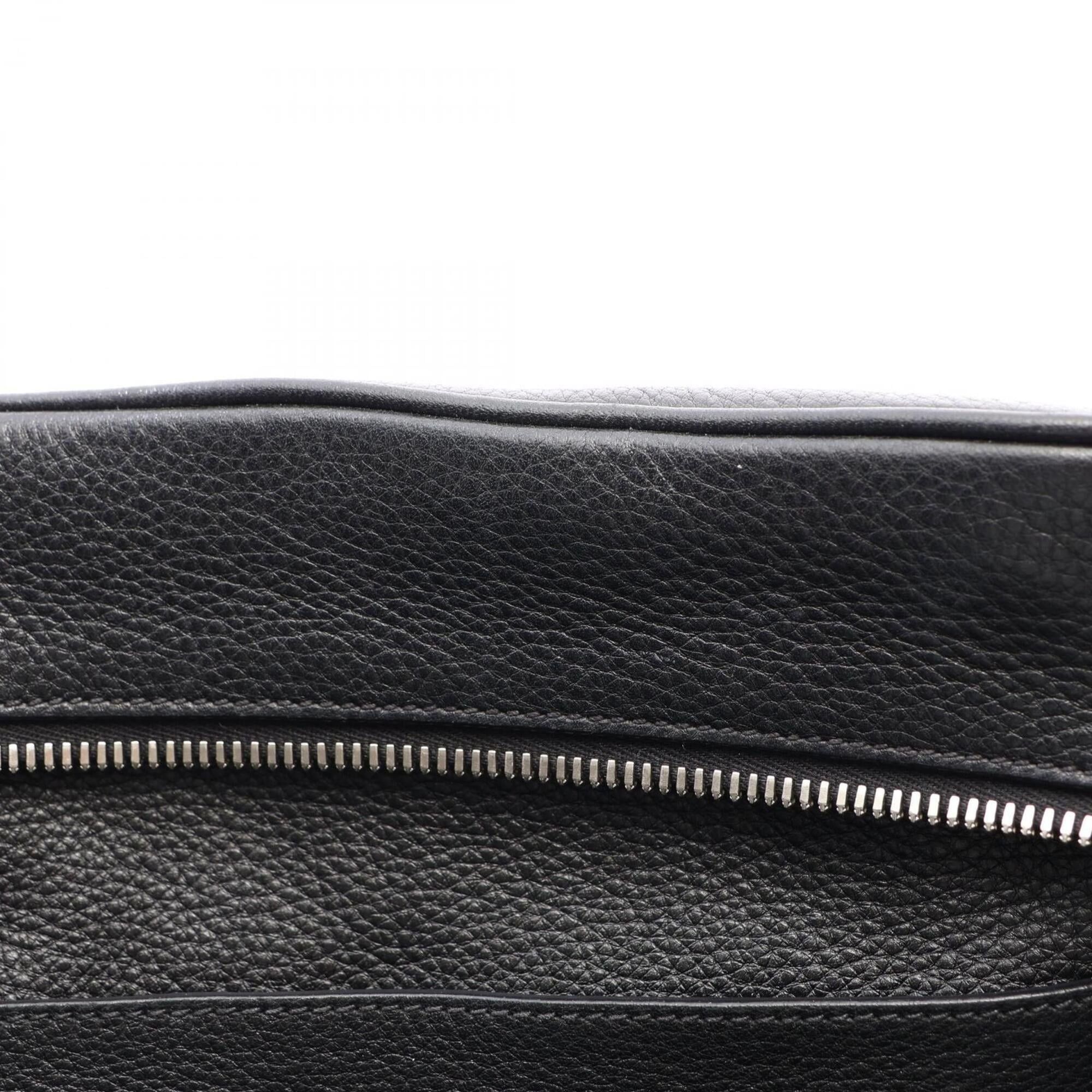 Prada Prada Logo 2-Way Handbag Leather for Women Black Size ONE SIZE - 9 Thumbnail