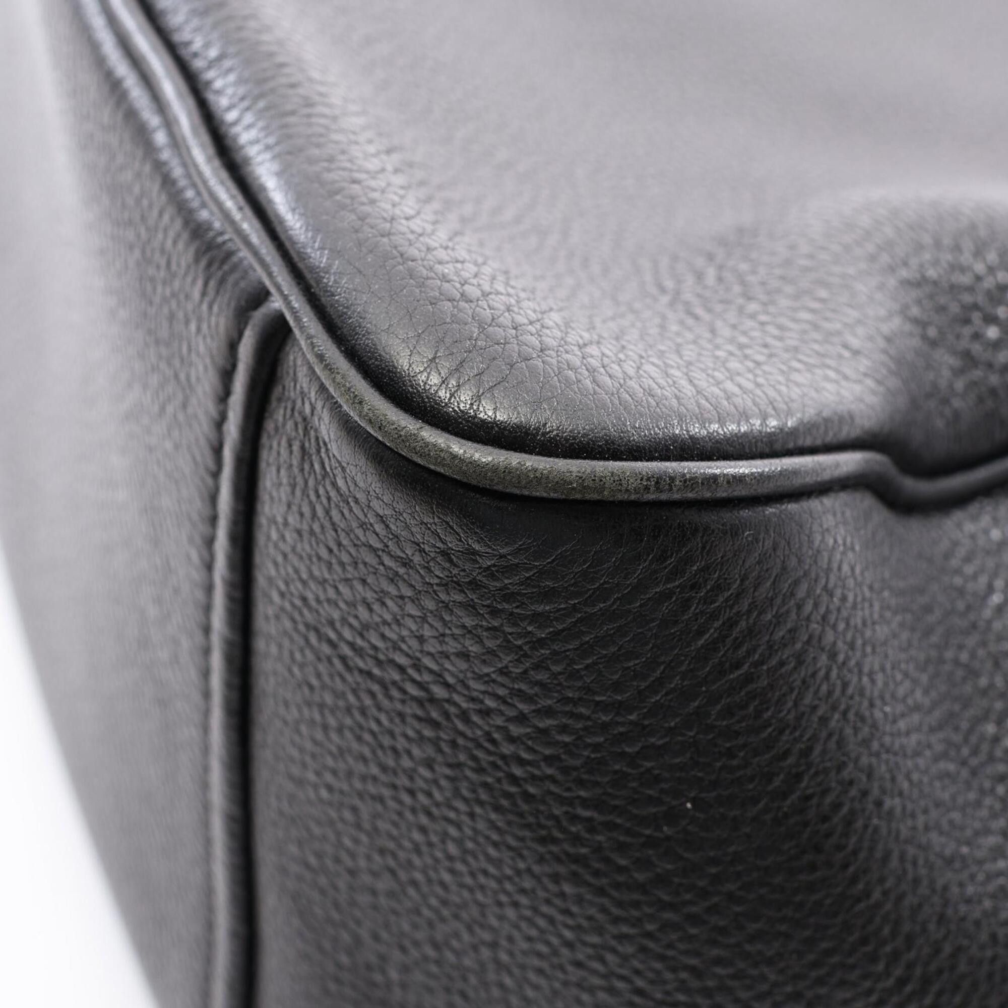 Prada Prada Logo 2-Way Handbag Leather for Women Black Size ONE SIZE - 7 Thumbnail