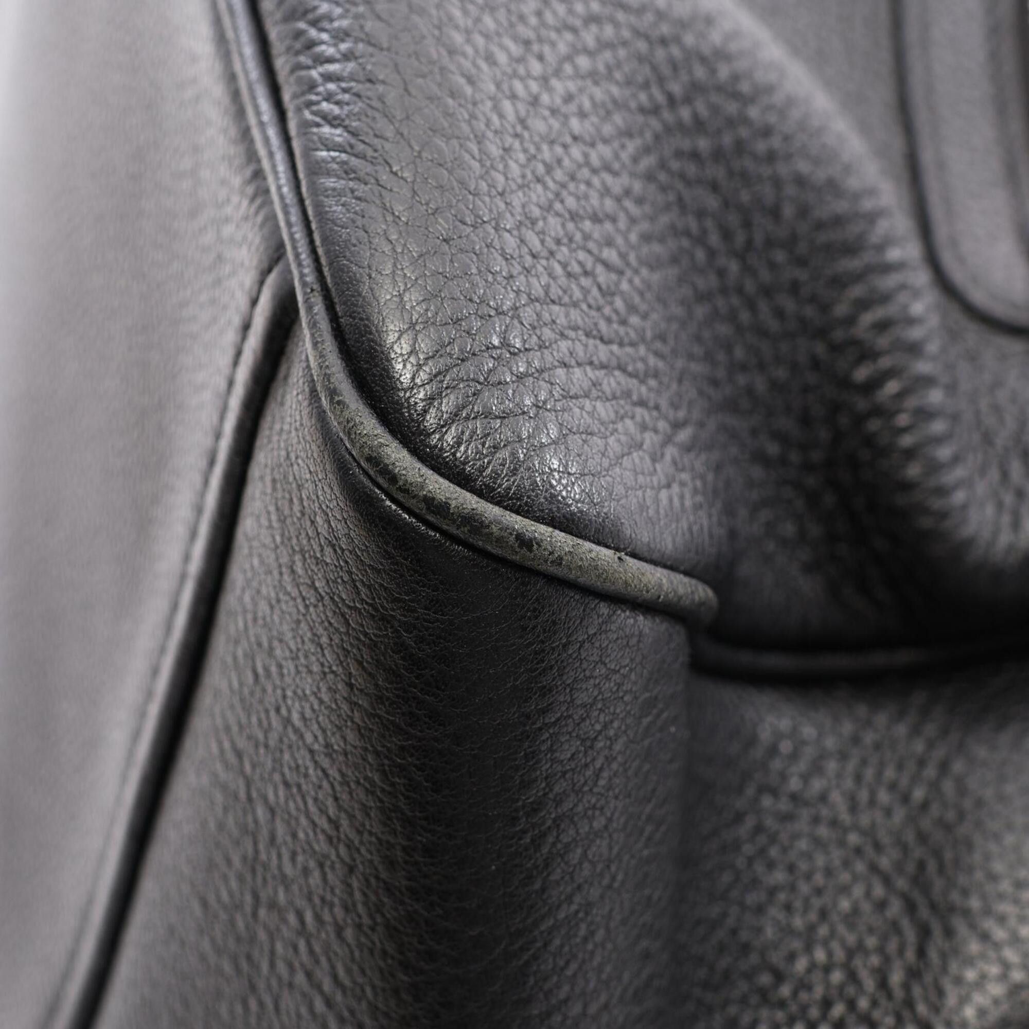 Prada Prada Logo 2-Way Handbag Leather for Women Black Size ONE SIZE - 6 Thumbnail