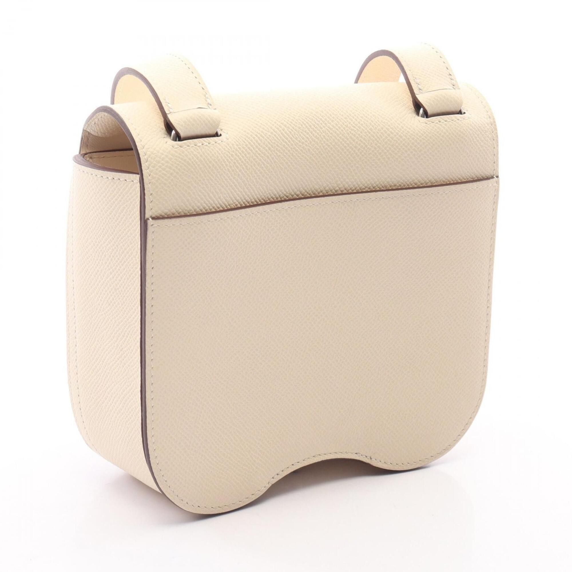 Hermes Hermes Della Cavalleria Mini Shoulder Bag/Handbag, Veau Epsom Leather, Ivory. Size ONE SIZE - 2 Thumbnail